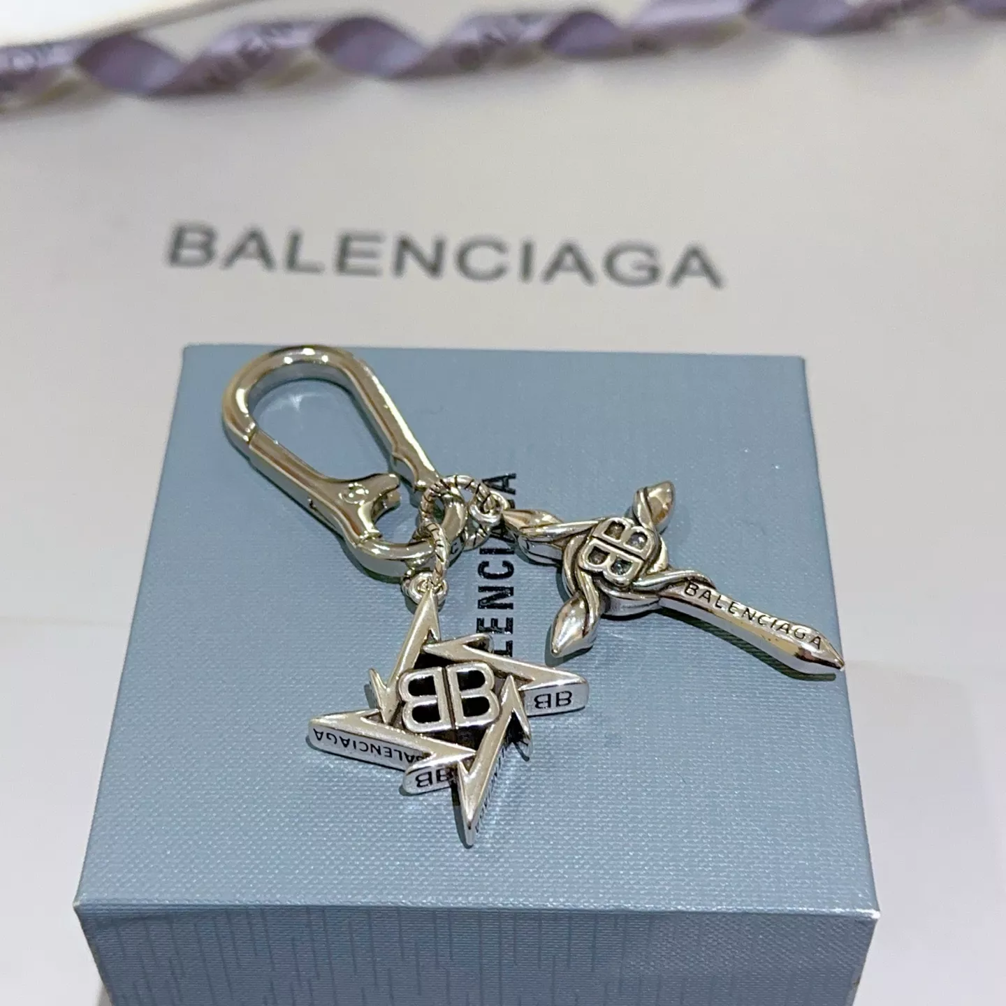 SmartChoice 228 Balenciaga Key Holder And Bag Buckle