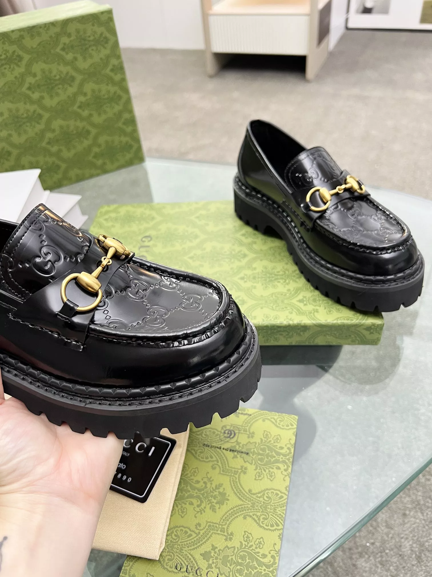 SmartChoice 2464 Gucci Oxfords Shoes For Women