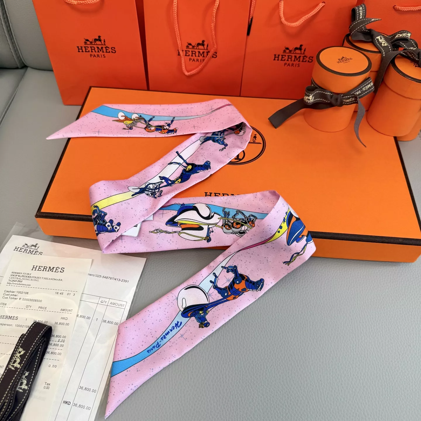 SmartChoice 2669 Hermes Silk Scarf
