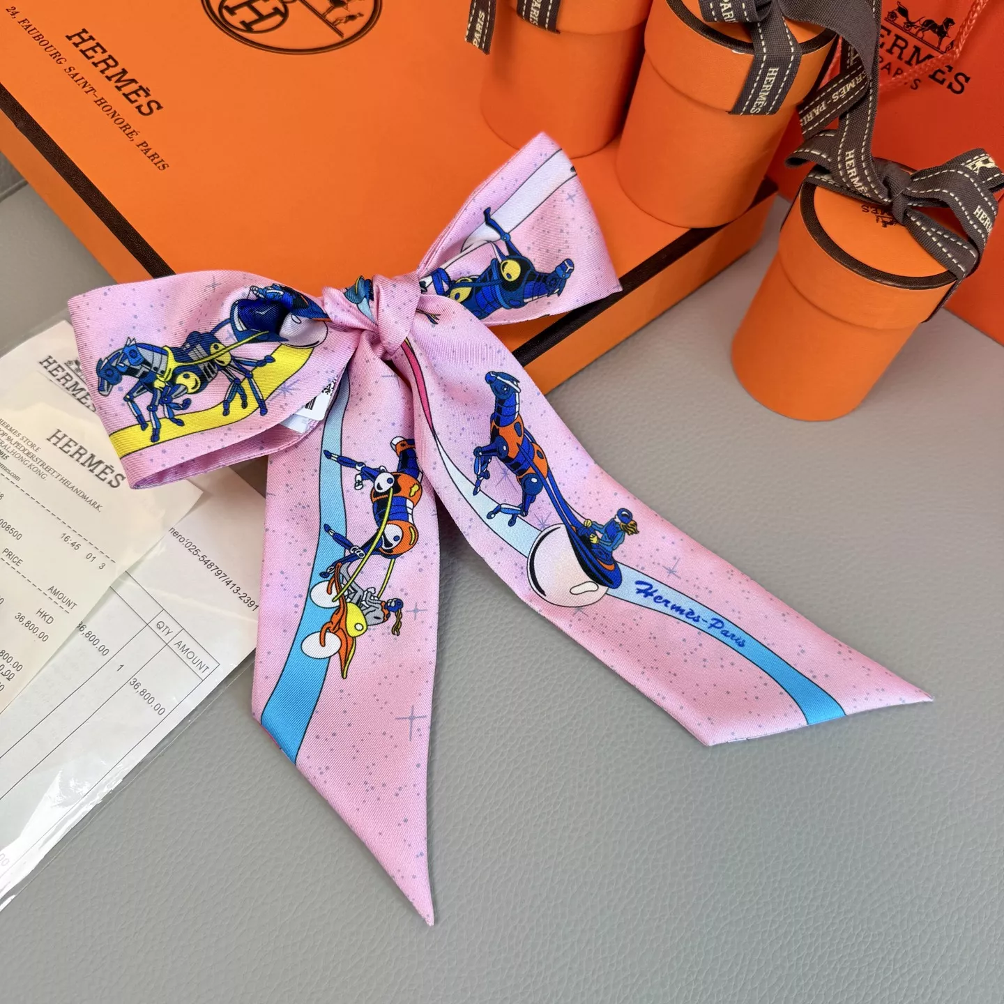 SmartChoice 2669 Hermes Silk Scarf