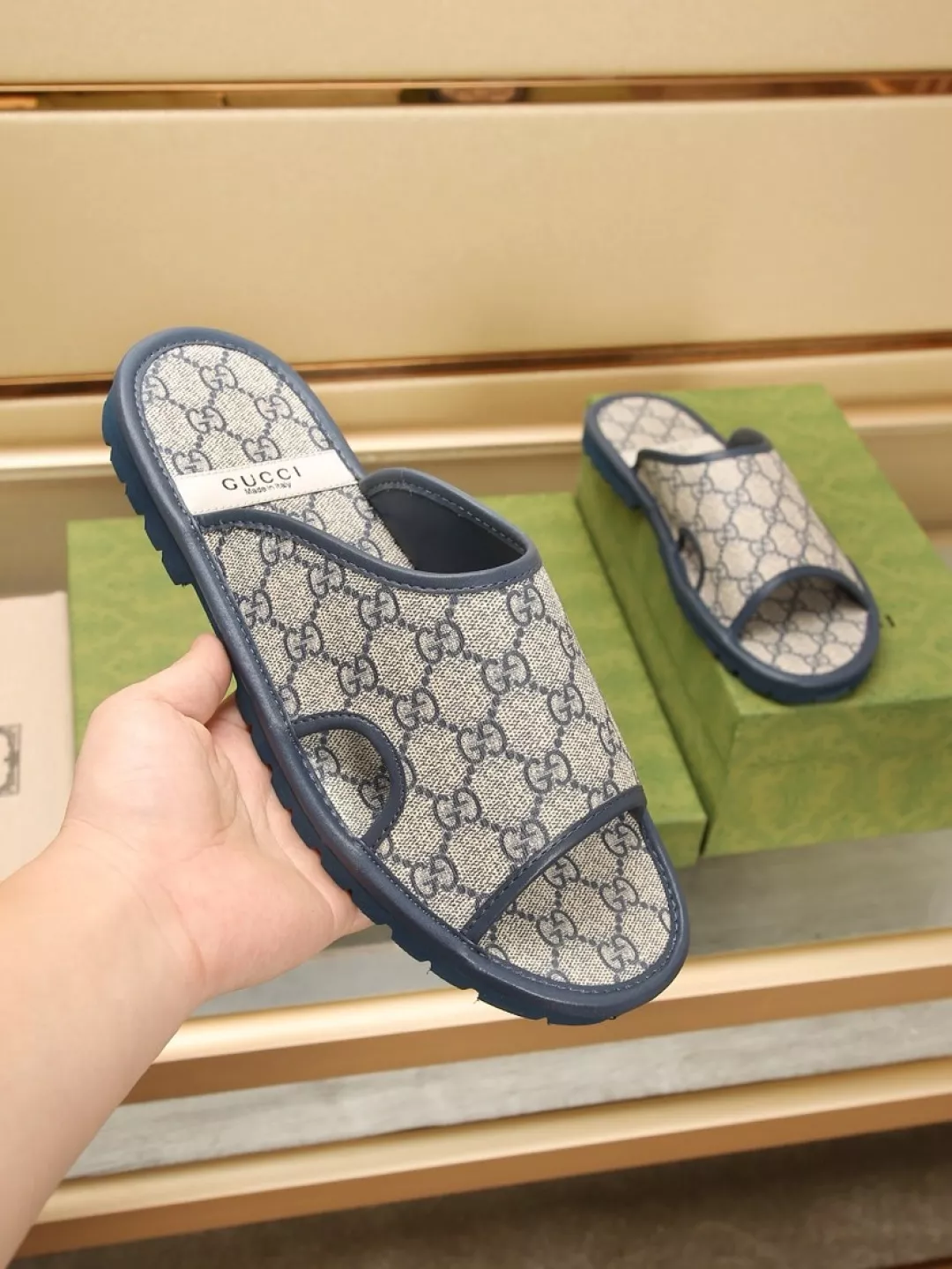 SmartChoice 2946 Gucci Slippers For Men