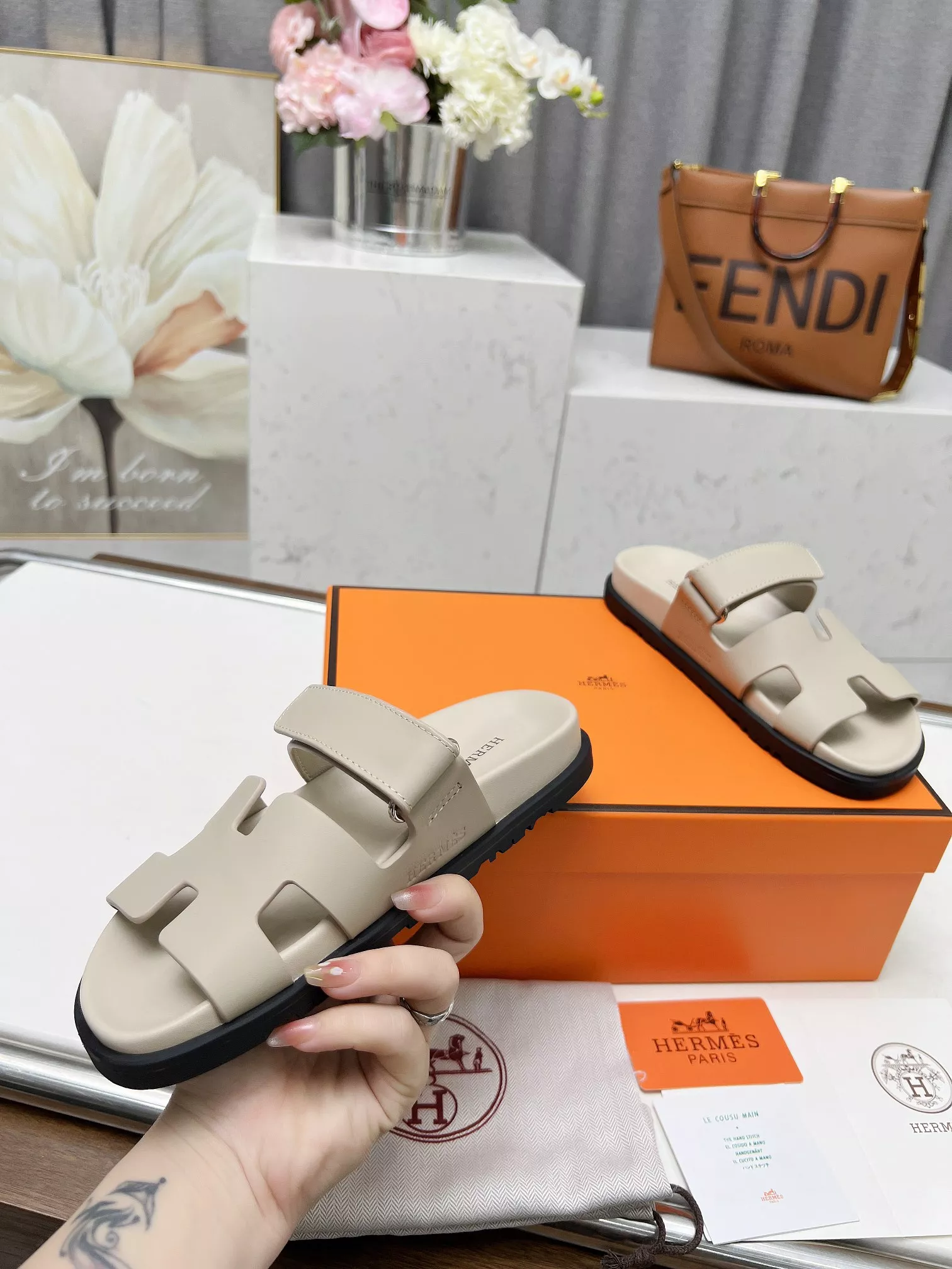 SmartChoice 3178 Hermes Slippers For Women