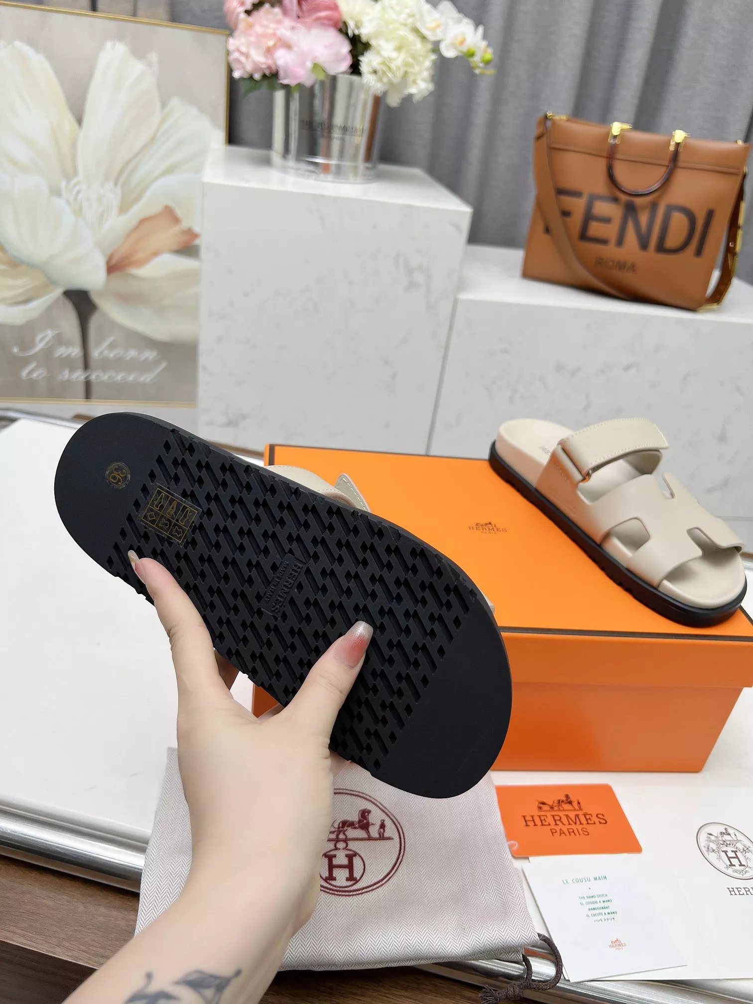 SmartChoice 3178 Hermes Slippers For Women