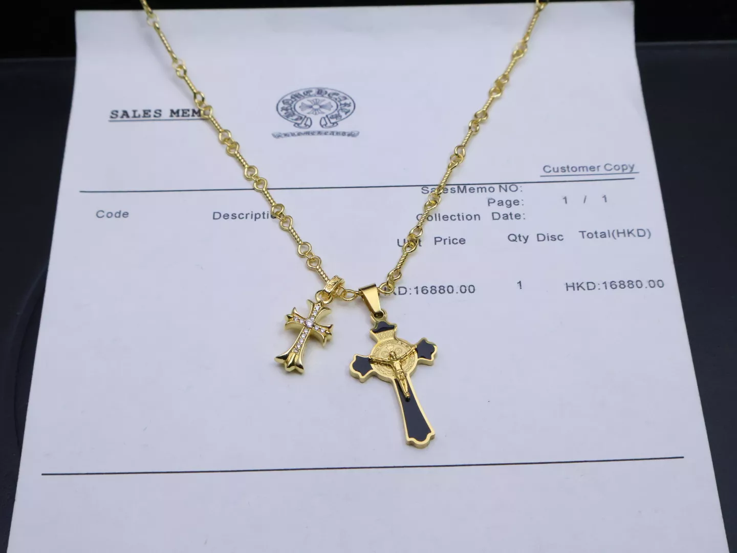 SmartChoice 3217 Chrome Hearts Necklaces
