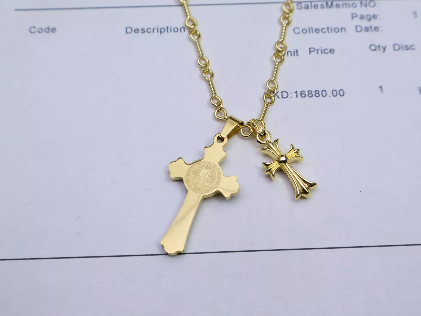 SmartChoice 3217 Chrome Hearts Necklaces