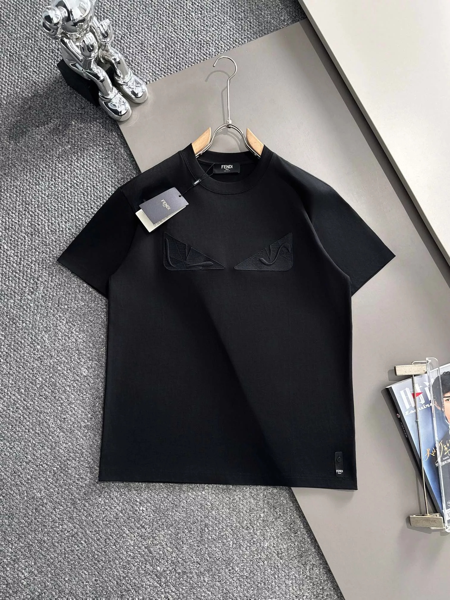 SmartChoice 3307 Fendi T-Shirts Short Sleeved For Unisex
