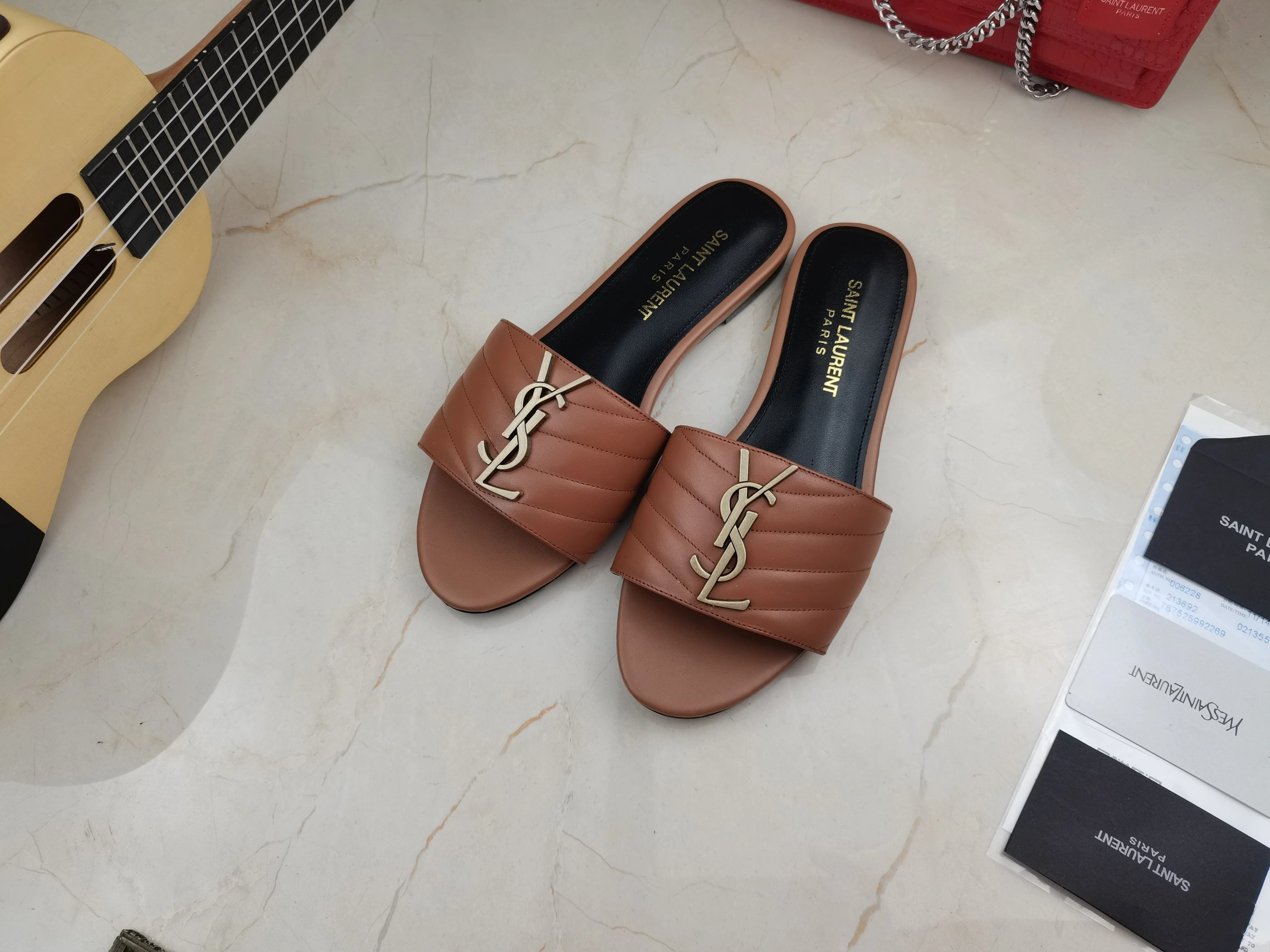 SmartChoice 3421 Yves Saint Laurent YSL Slippers For Women