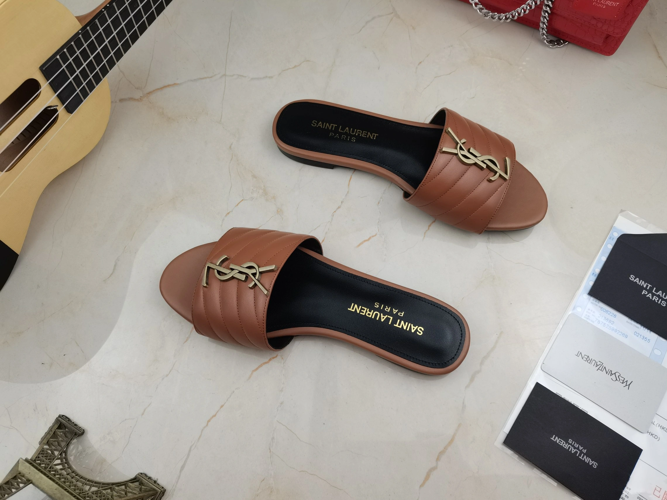 SmartChoice 3421 Yves Saint Laurent YSL Slippers For Women