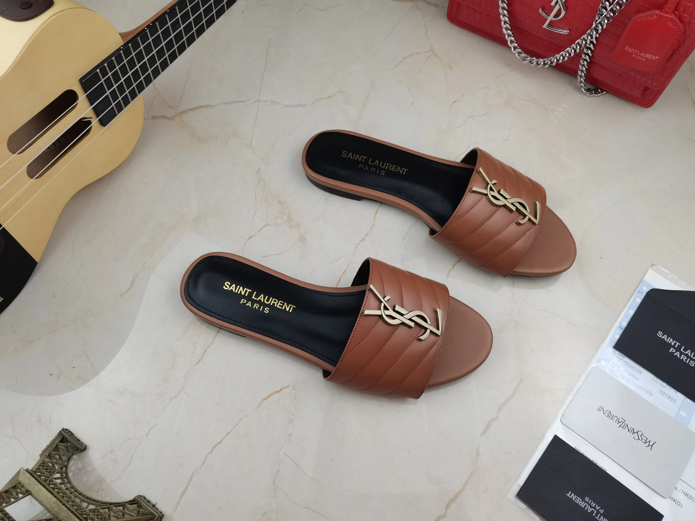 SmartChoice 3421 Yves Saint Laurent YSL Slippers For Women