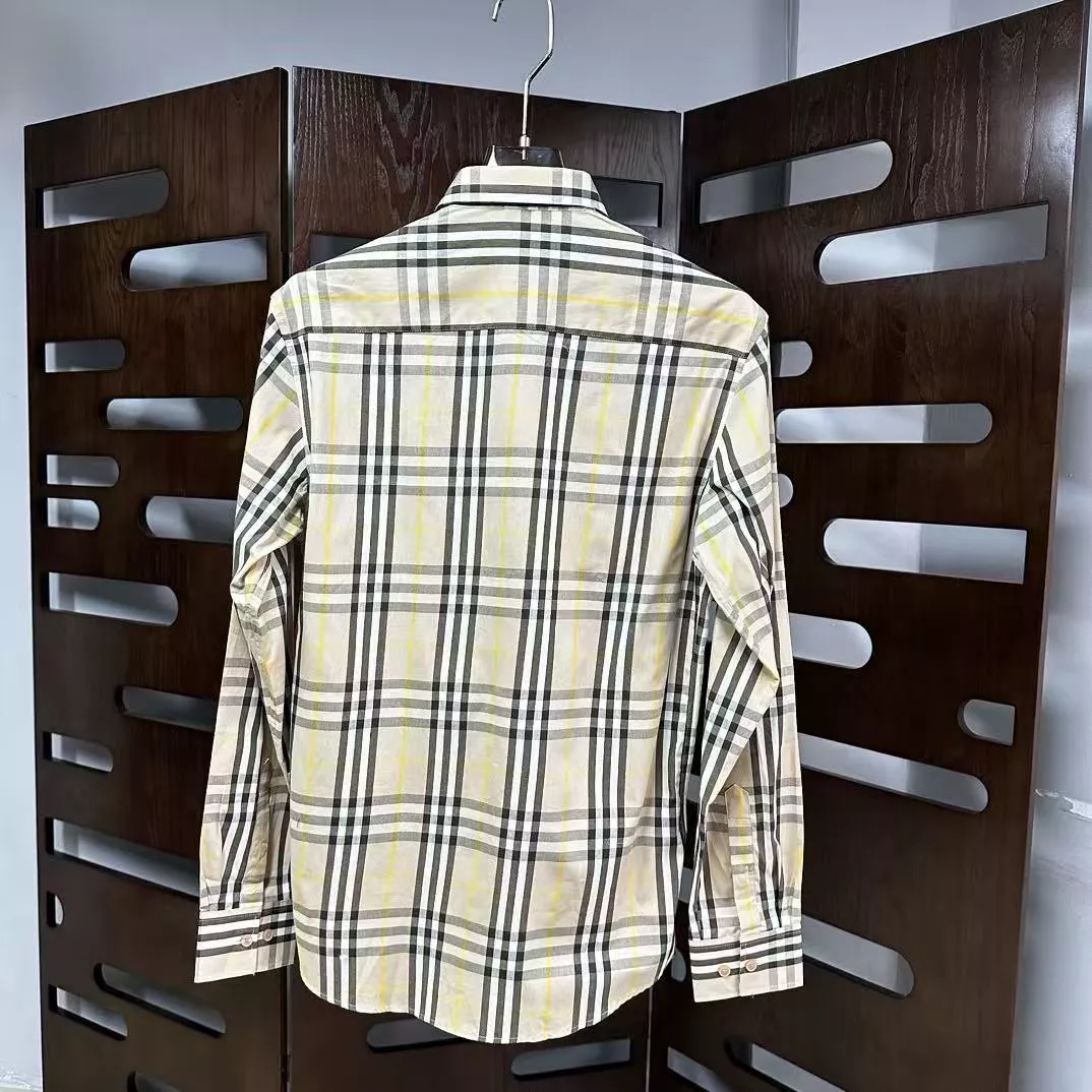 SmartChoice 3435 Burberry Shirts Long Sleeved For Men