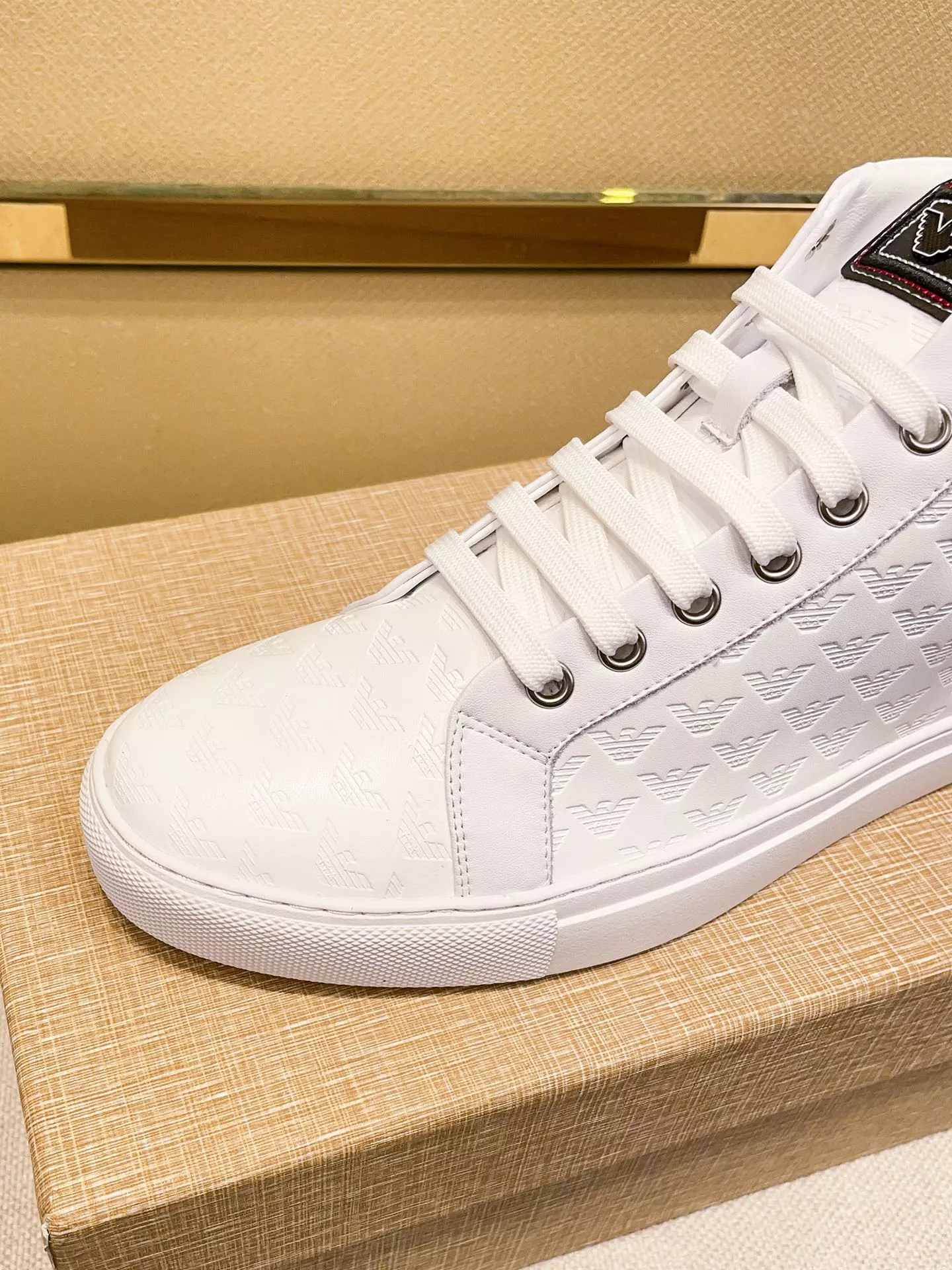 SmartChoice 3542 Armani High Tops Shoes For Men