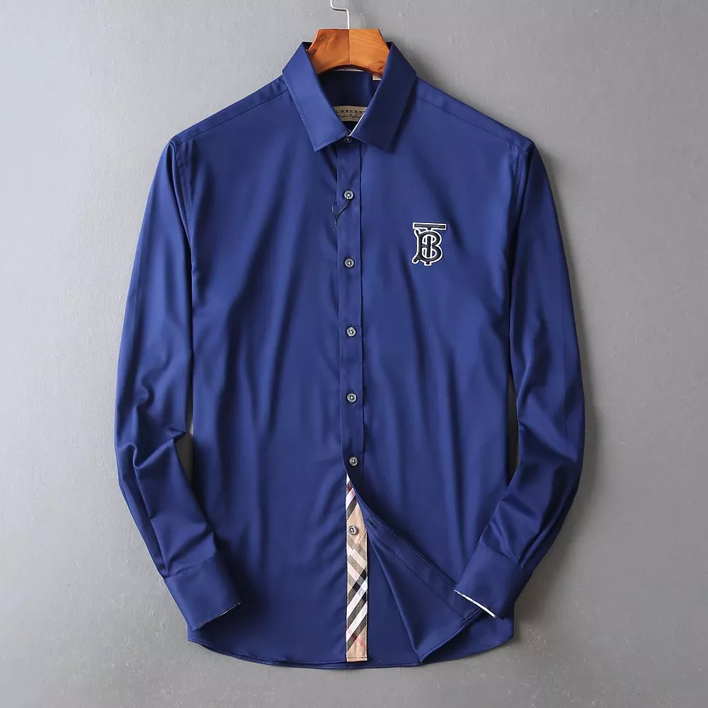 SmartChoice 3928 Burberry Shirts Long Sleeved For Men