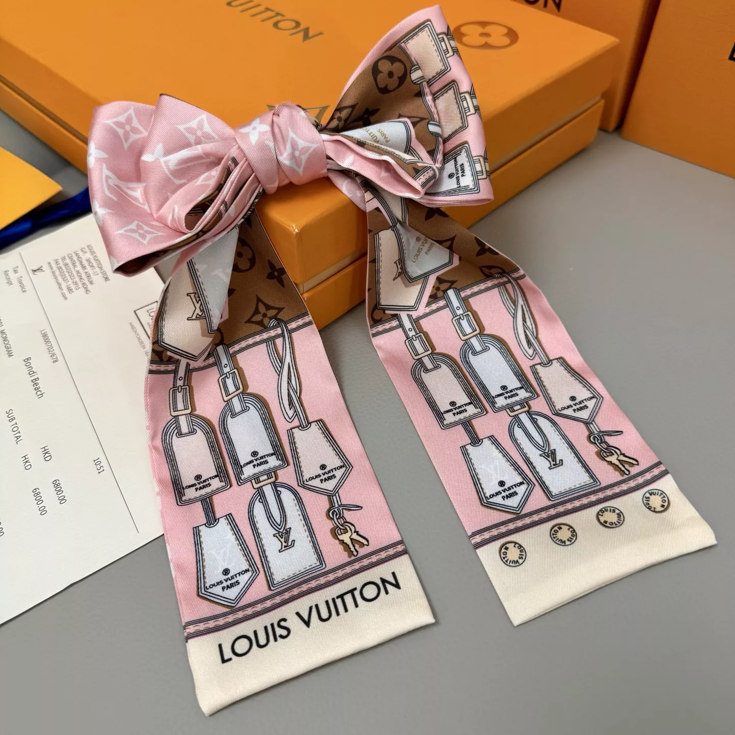 SmartChoice 3967 Louis Vuitton Silk Scarf