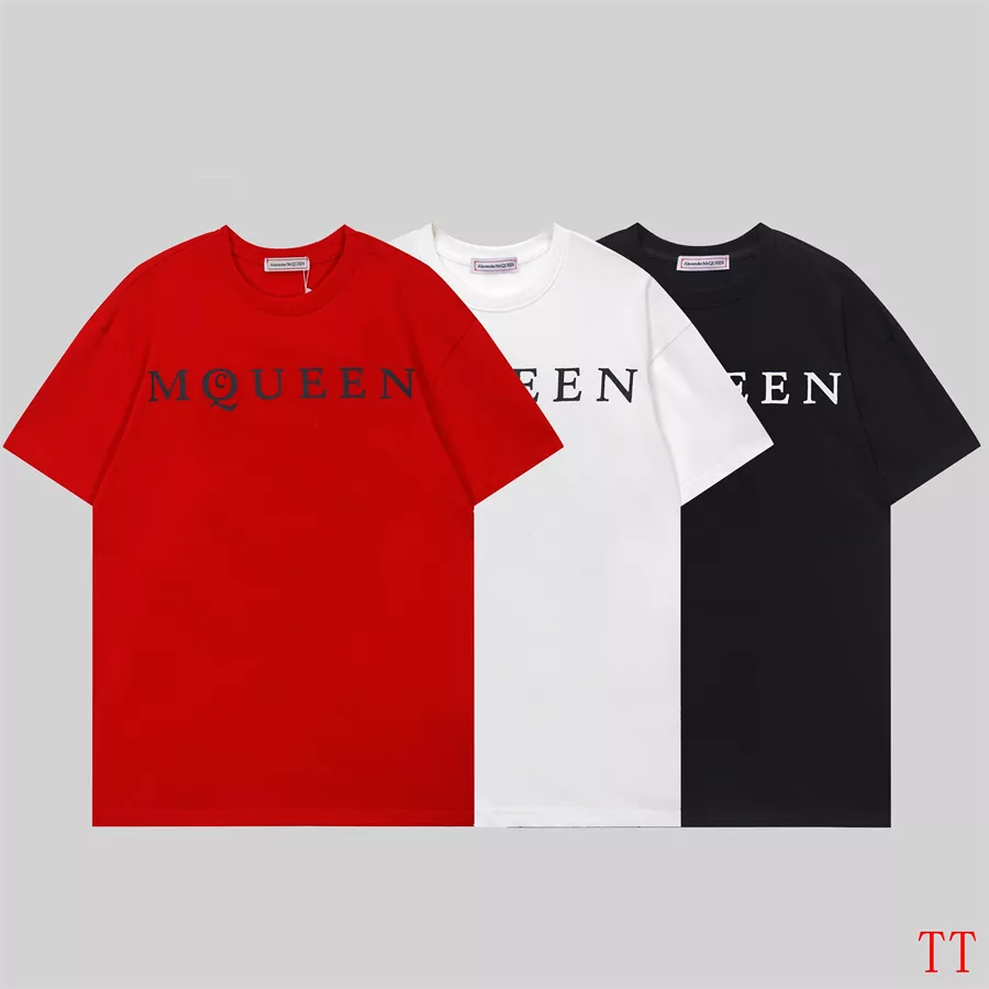 SmartChoice 4251 Alexander McQueen T-shirts Short Sleeved For Unisex