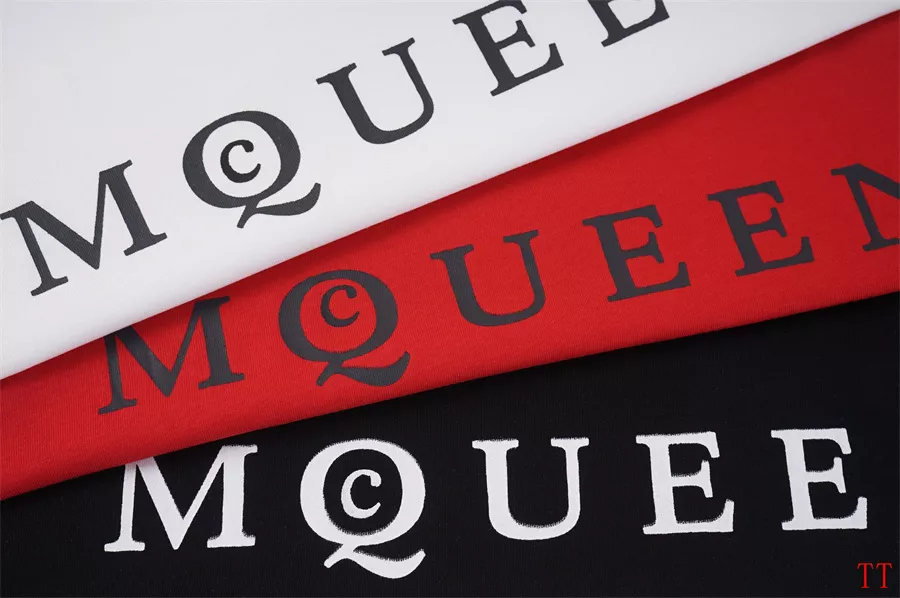 SmartChoice 4251 Alexander McQueen T-shirts Short Sleeved For Unisex