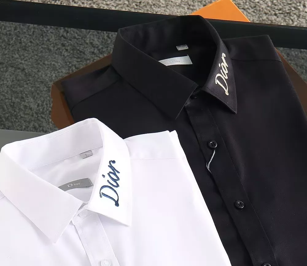 SmartChoice 4850 Christian Dior Shirts Long Sleeved For Men