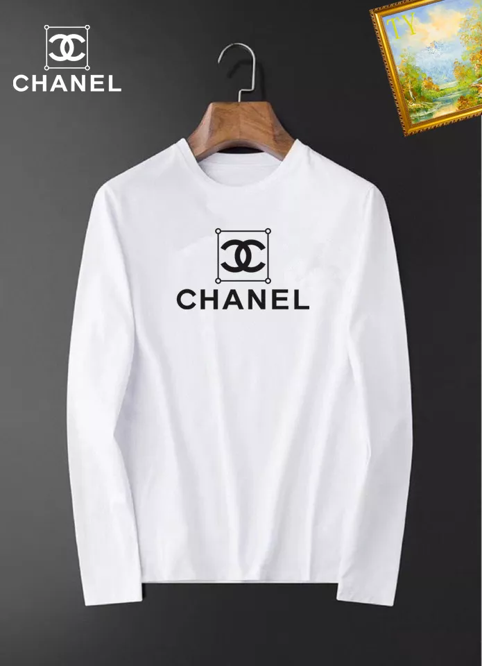 SmartChoice 6004 Chanel T-Shirts Long Sleeved For Unisex