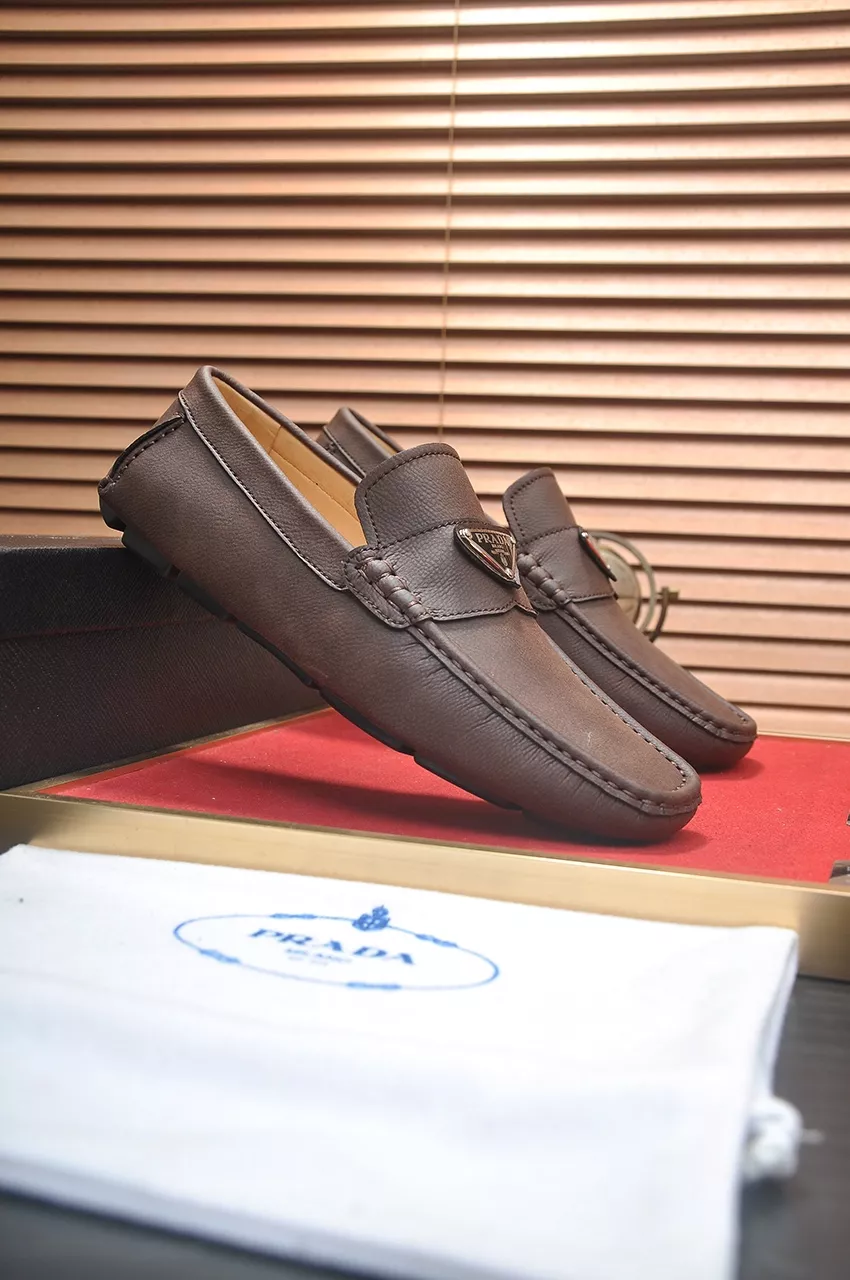 SmartChoice 6032 Prada Leather Shoes For Men