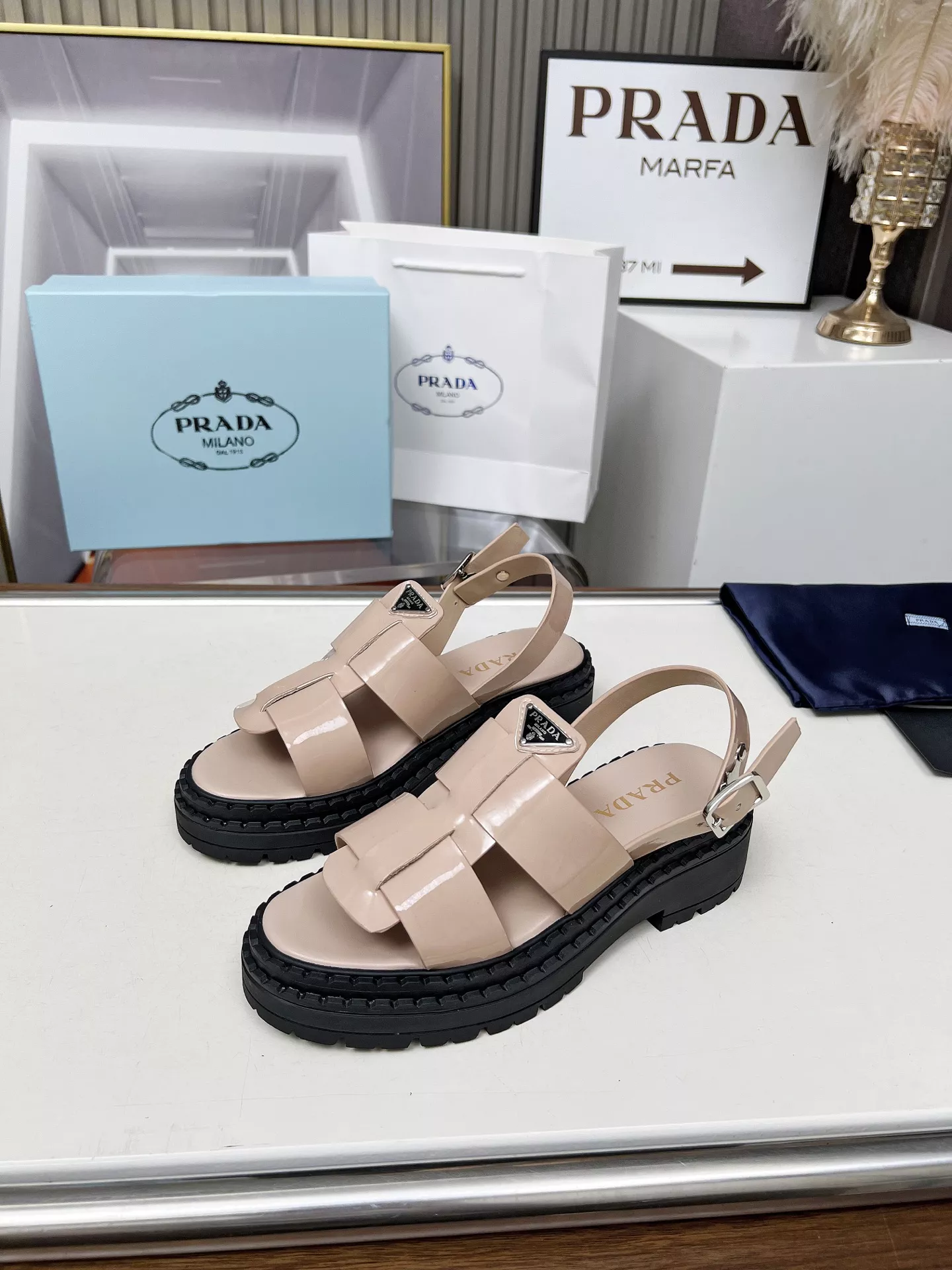 SmartChoice 6213 Prada Sandal For Women