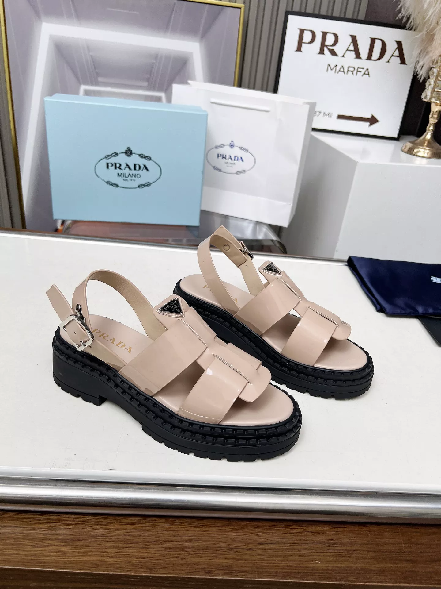 SmartChoice 6213 Prada Sandal For Women