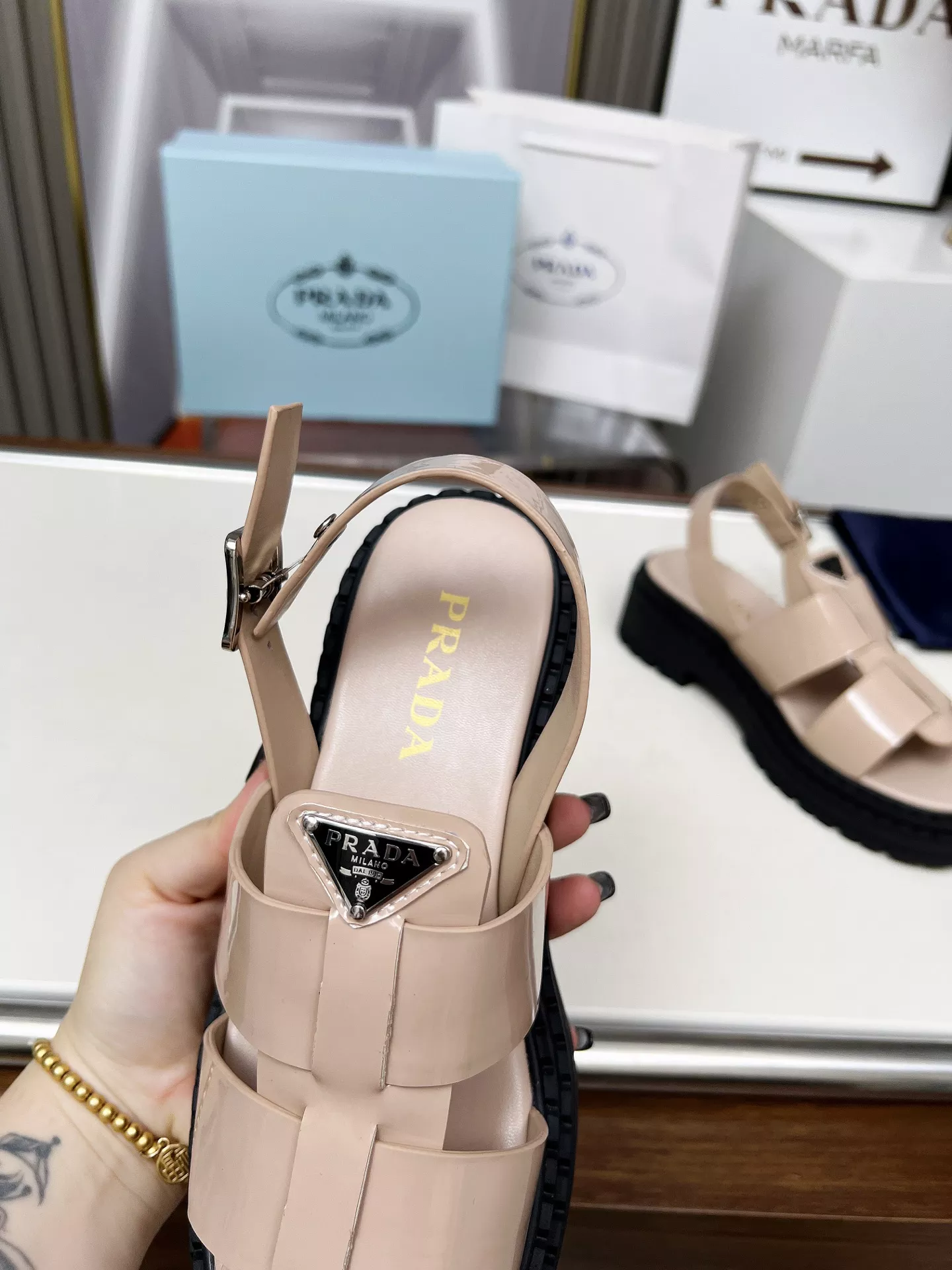 SmartChoice 6213 Prada Sandal For Women