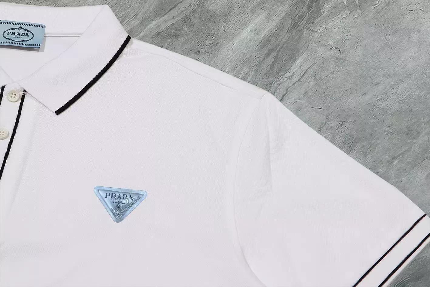 SmartChoice 6238 Prada T-Shirts Short Sleeved For Men