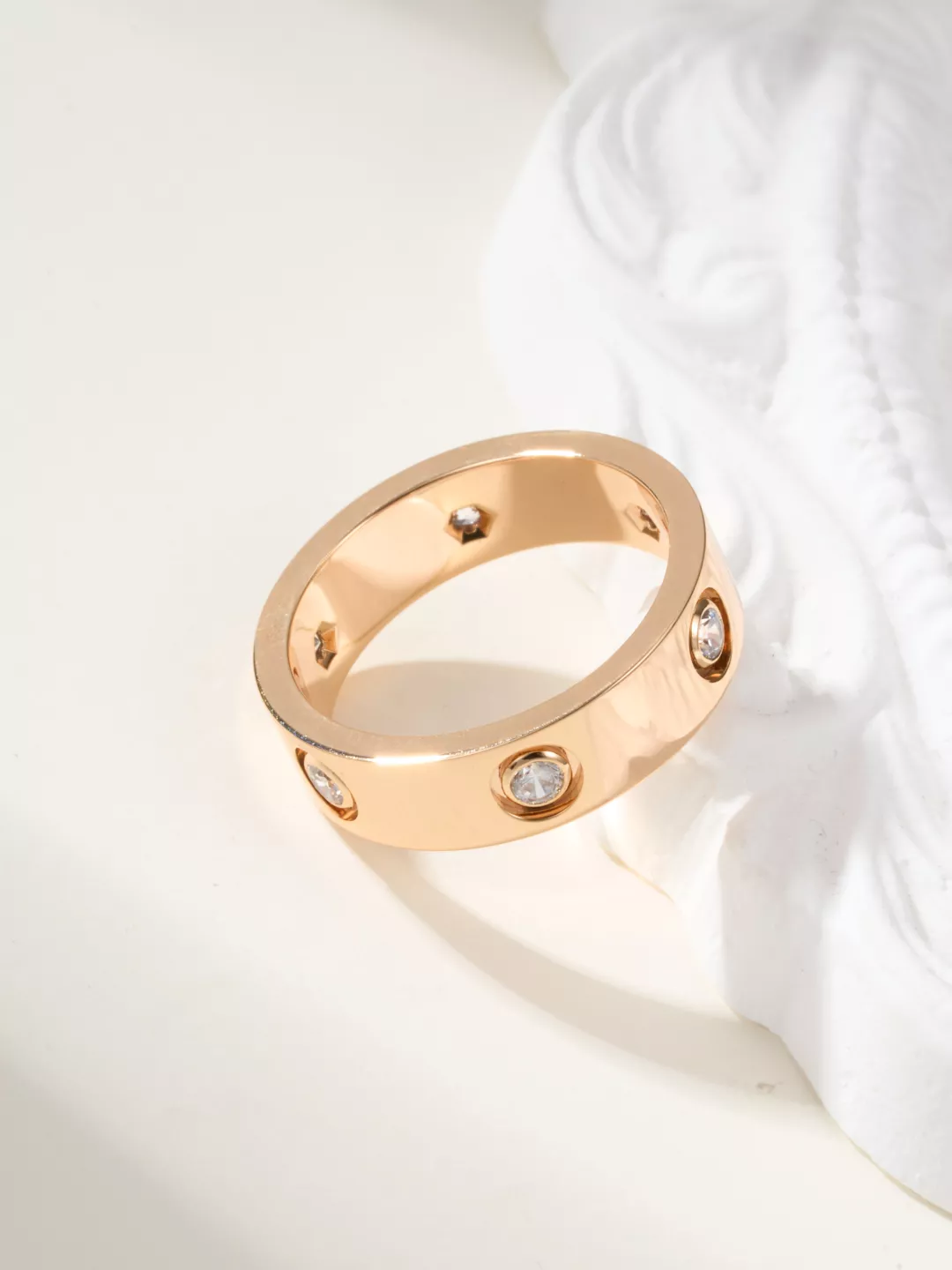 SmartChoice 6565 Cartier Rings In Rose Gold