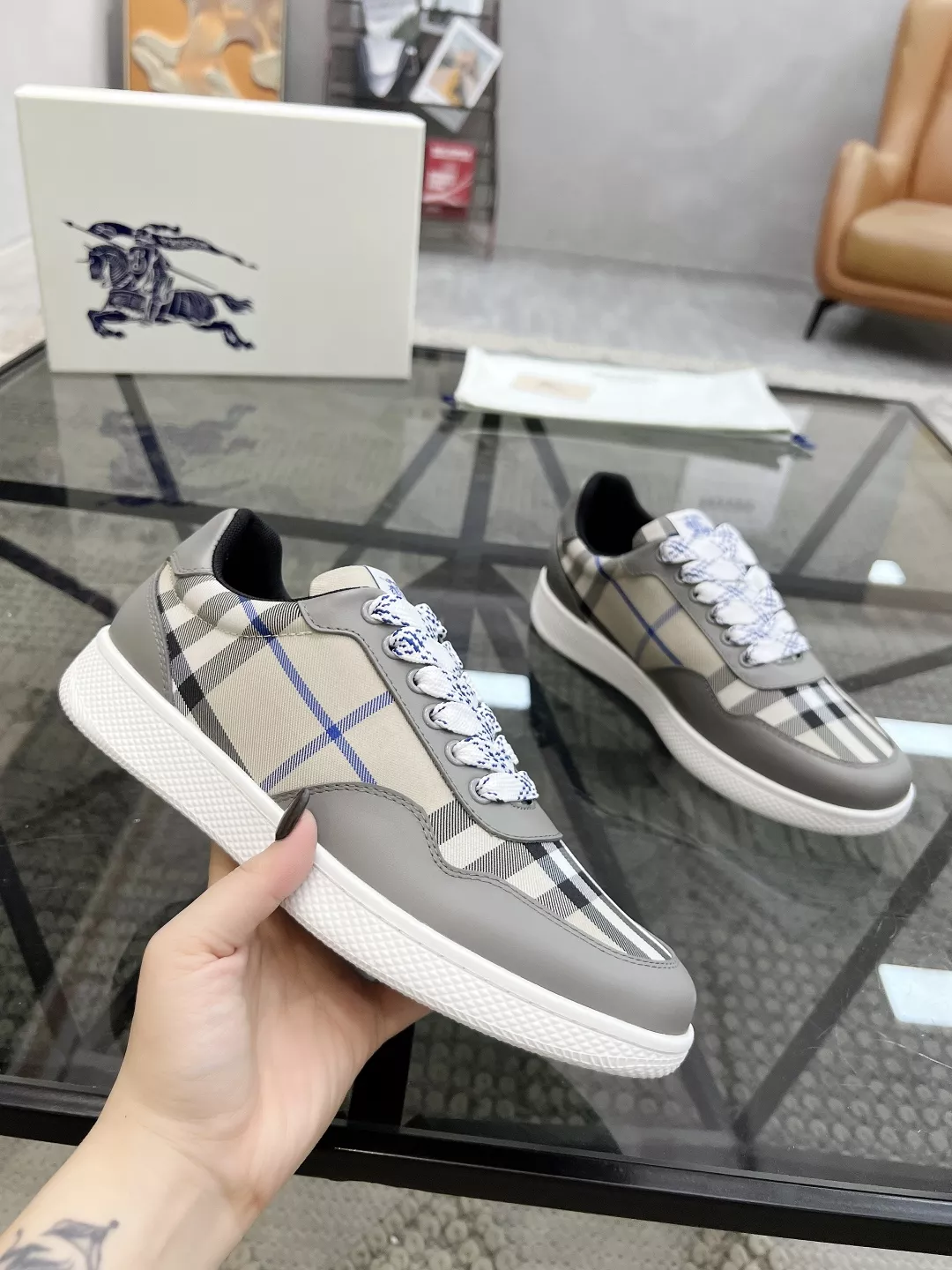SmartChoice 6670 Burberry Casual Shoes For Men