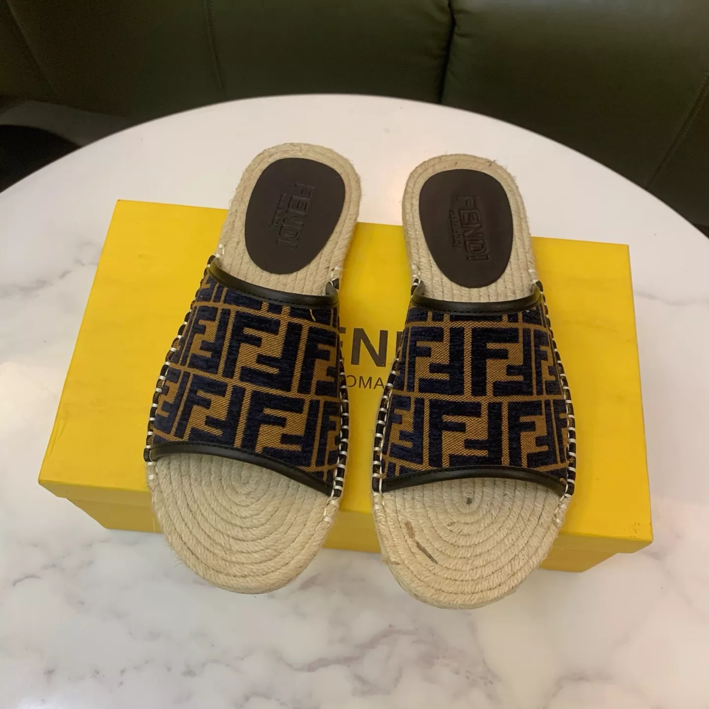 SmartChoice 6953 Fendi Slippers For Men