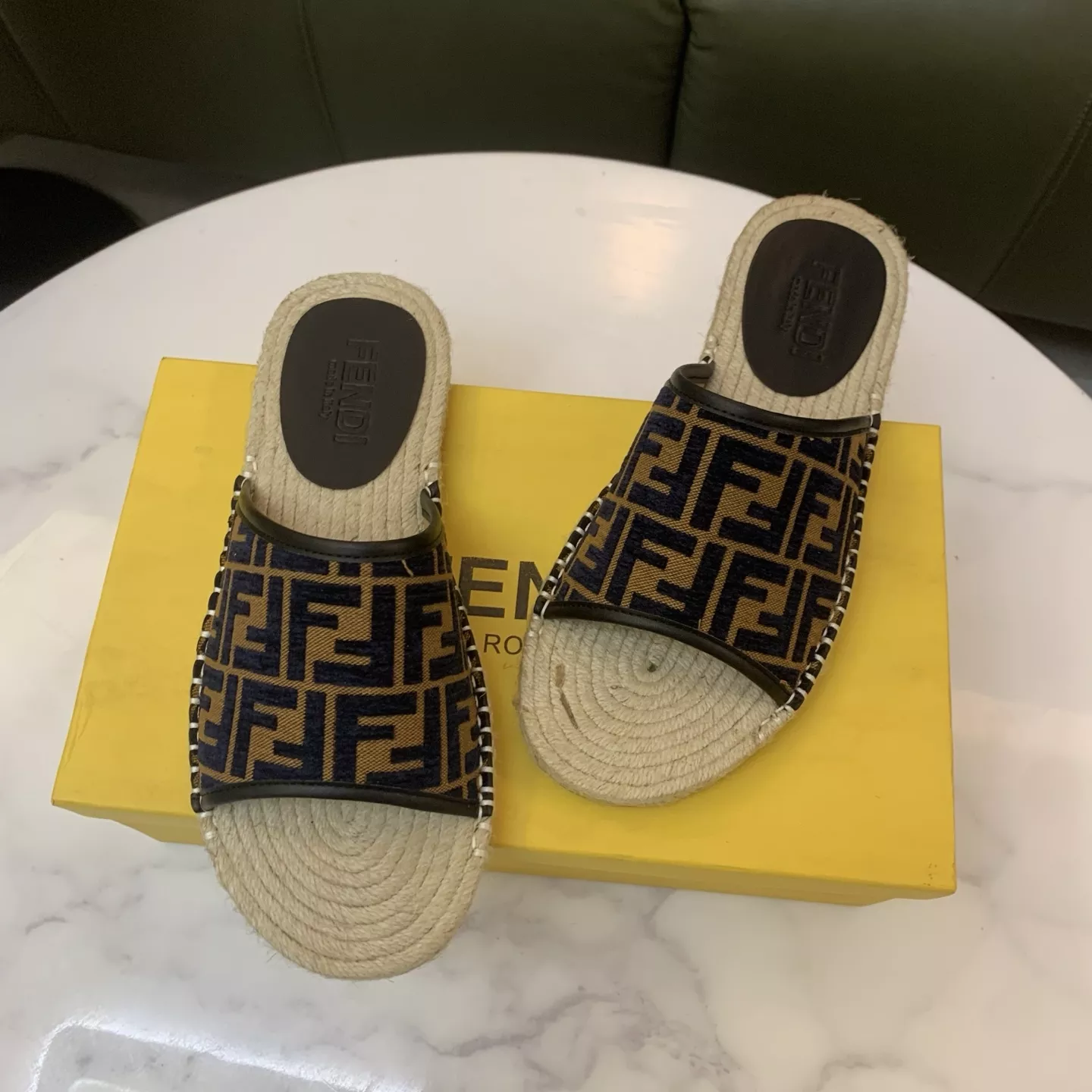 SmartChoice 6953 Fendi Slippers For Men