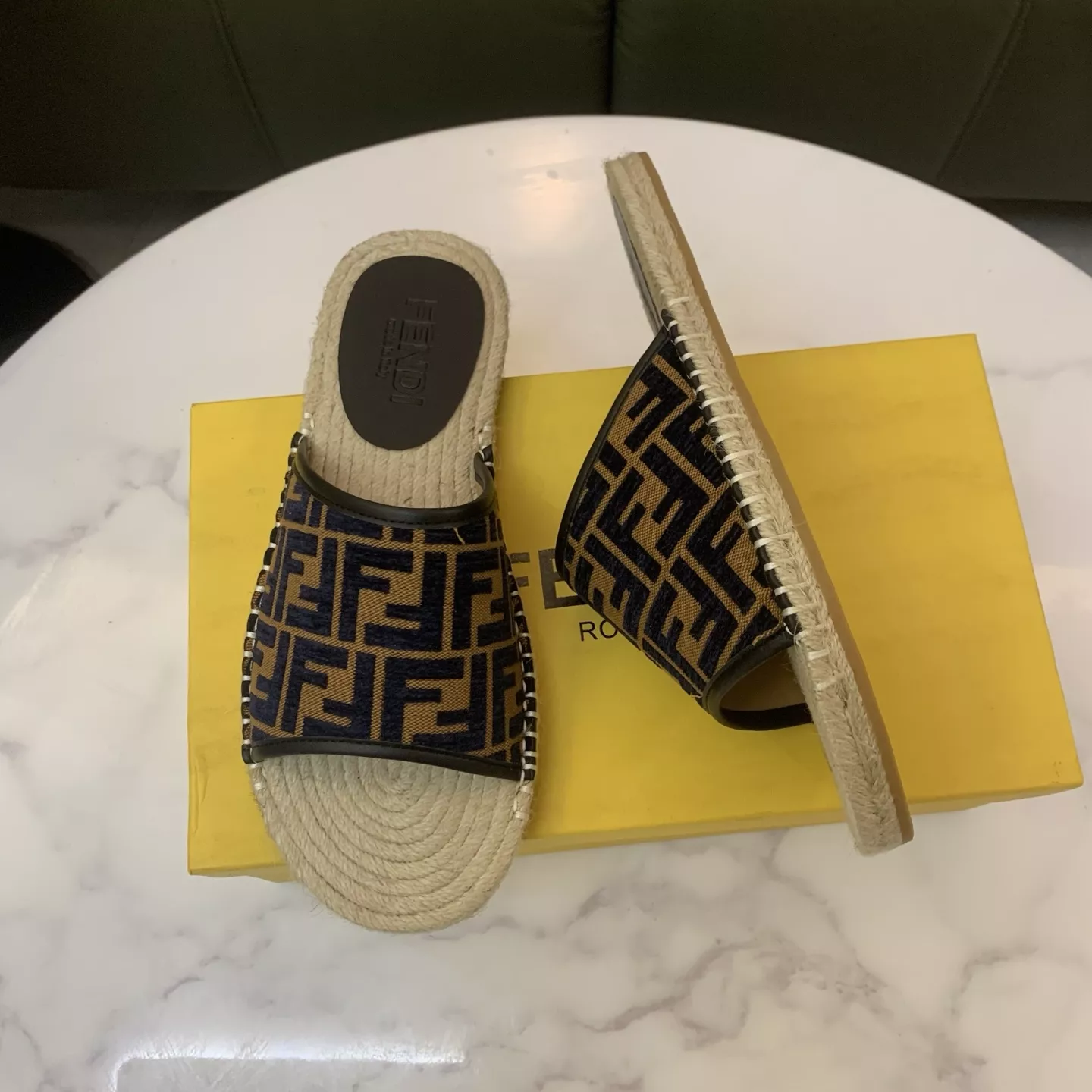 SmartChoice 6953 Fendi Slippers For Men
