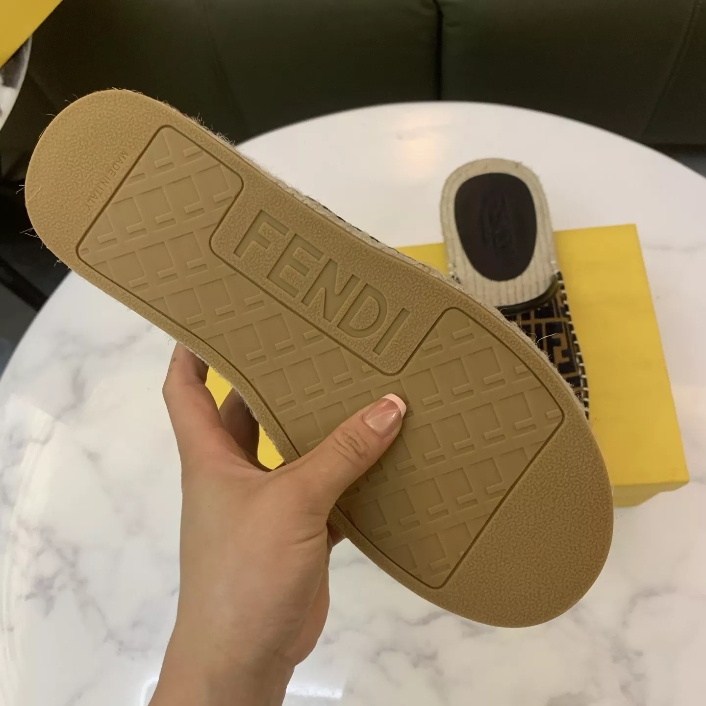 SmartChoice 6953 Fendi Slippers For Men