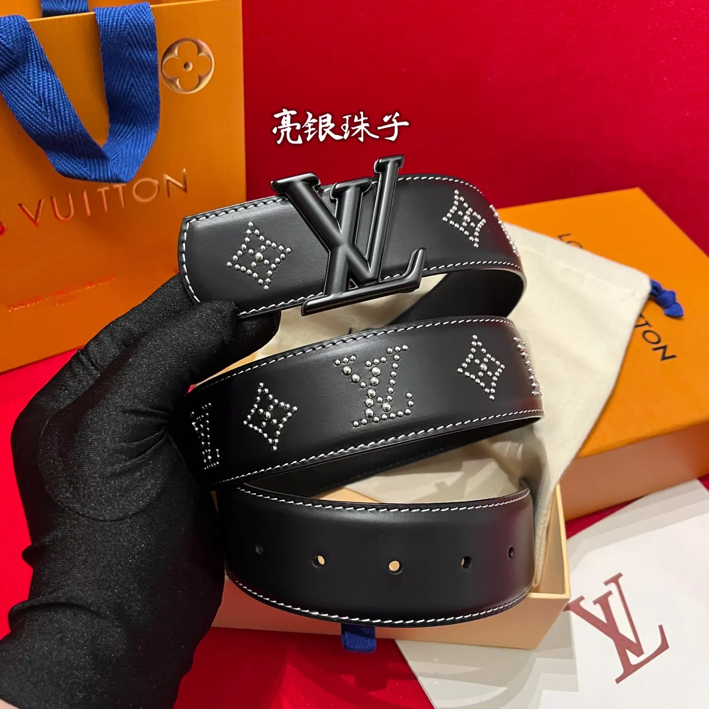 SmartChoice 7041 Louis Vuitton AAA Quality Belts In 4.0cm For Men