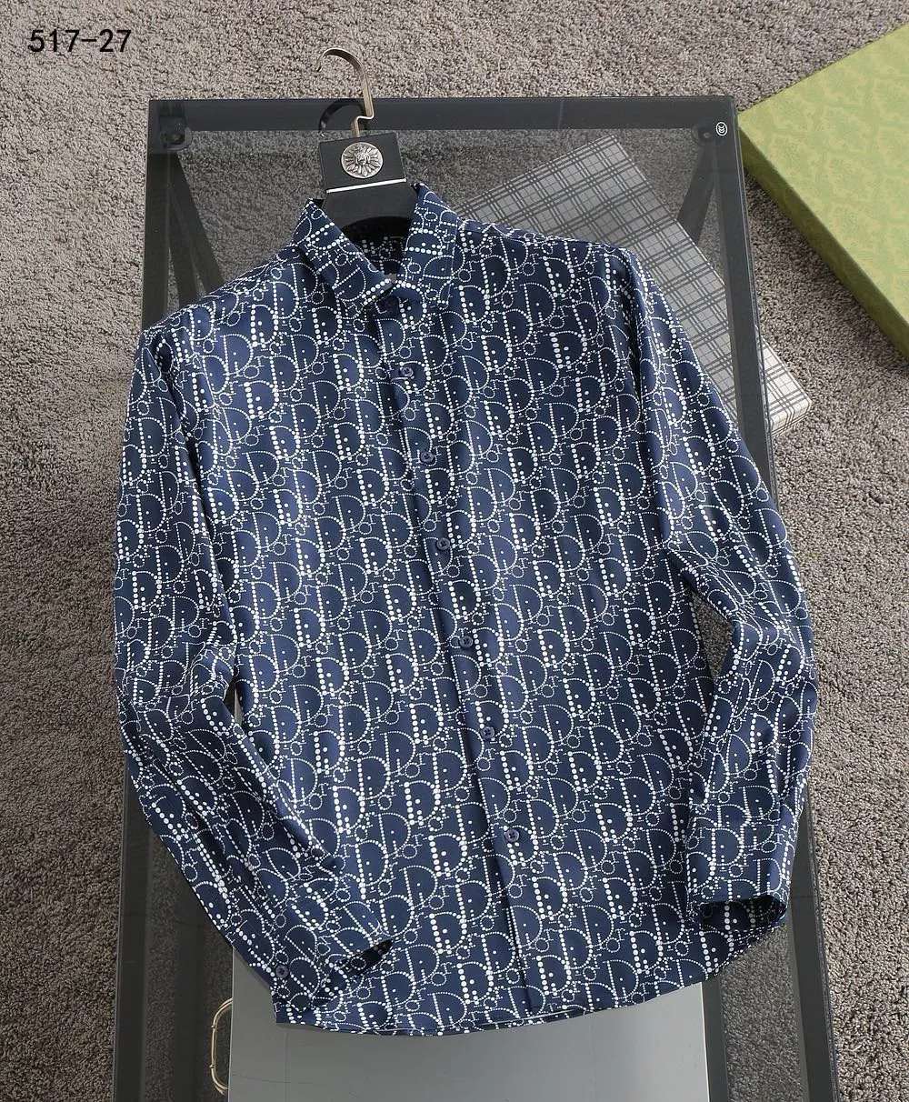 SmartChoice 7328 Christian Dior Shirts Long Sleeved For Men