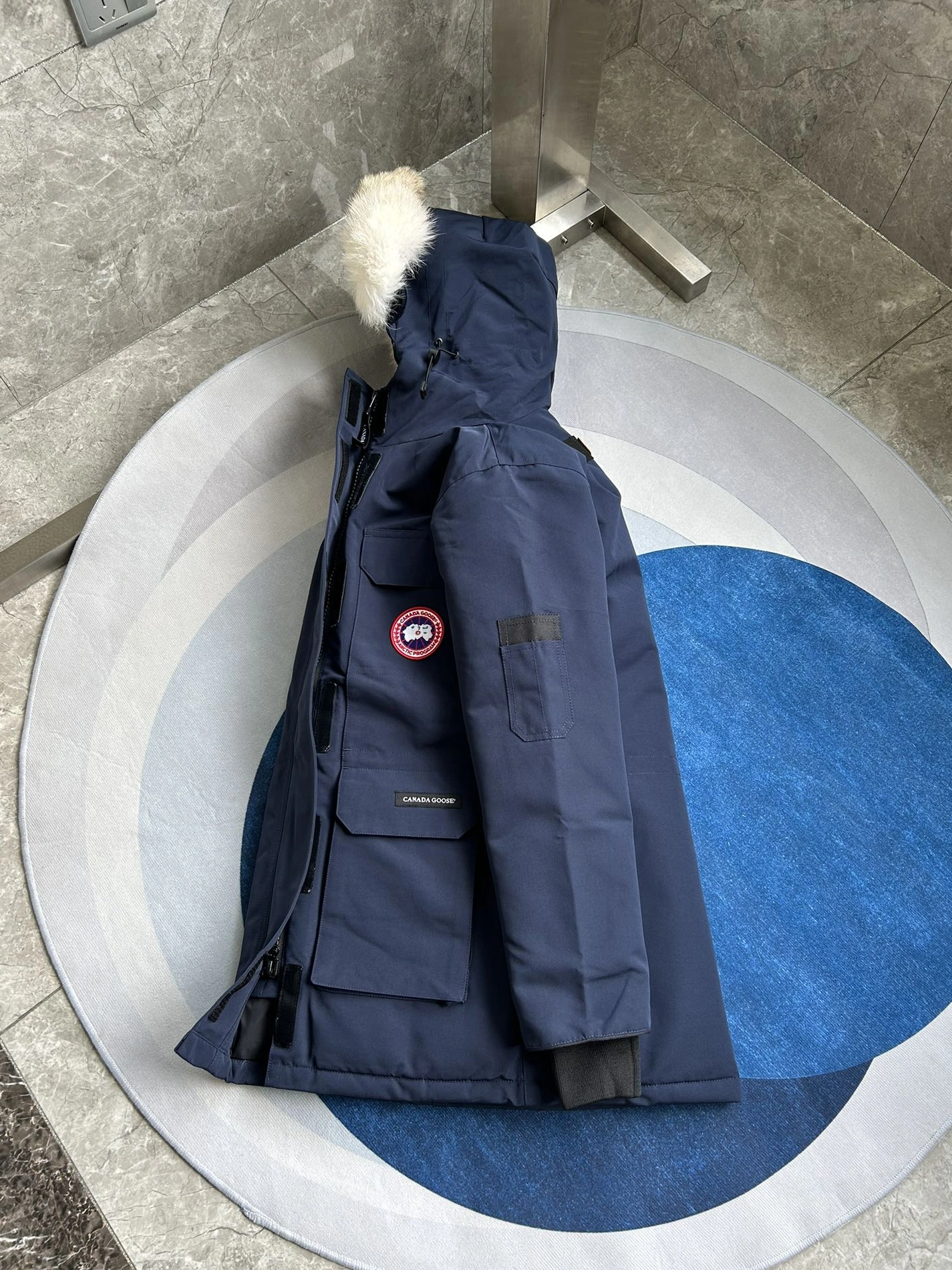 SmartChoice 7635 Canada Goose Down Feather Coat Long Sleeved For Women