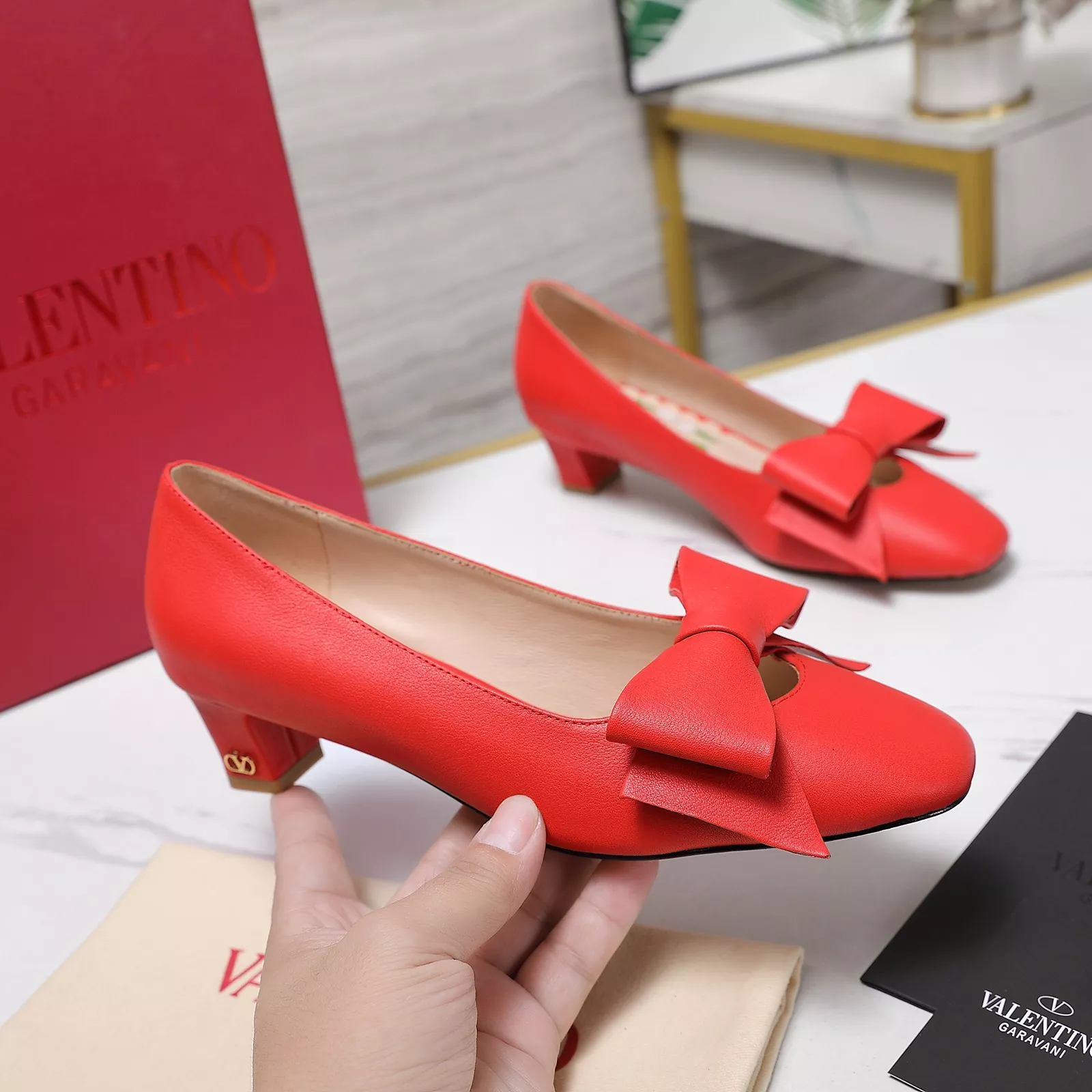 SmartChoice 7873 Valentino High-Heeled Shoes For Women