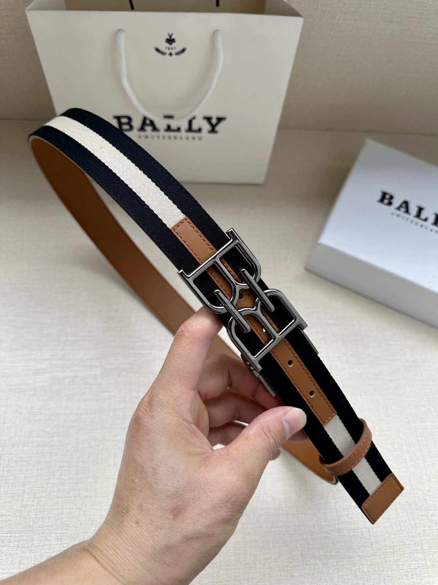 SmartChoice 8057 Bally AAA Quality Belts For Men
