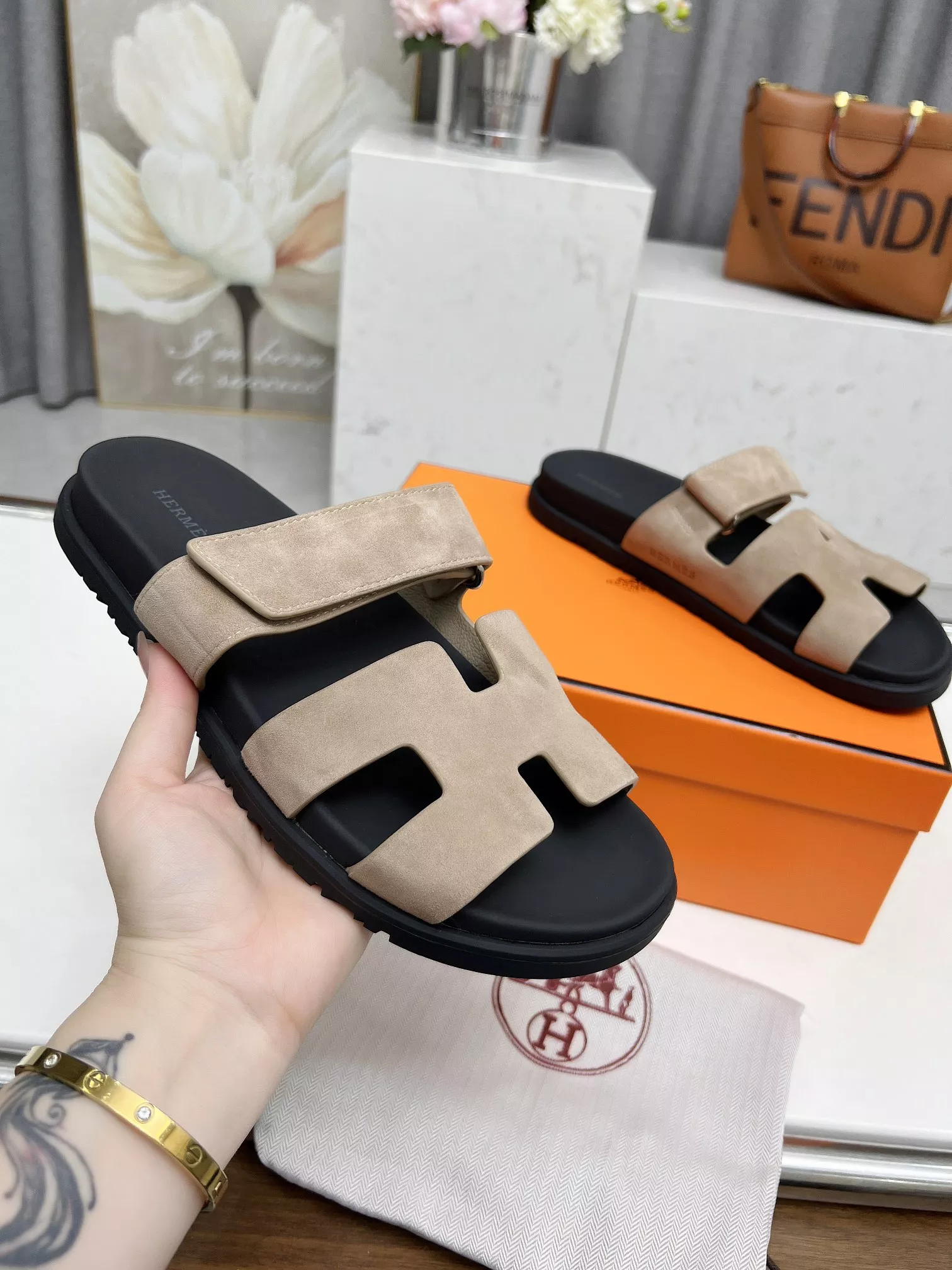 SmartChoice 854 Hermes Slippers For Men