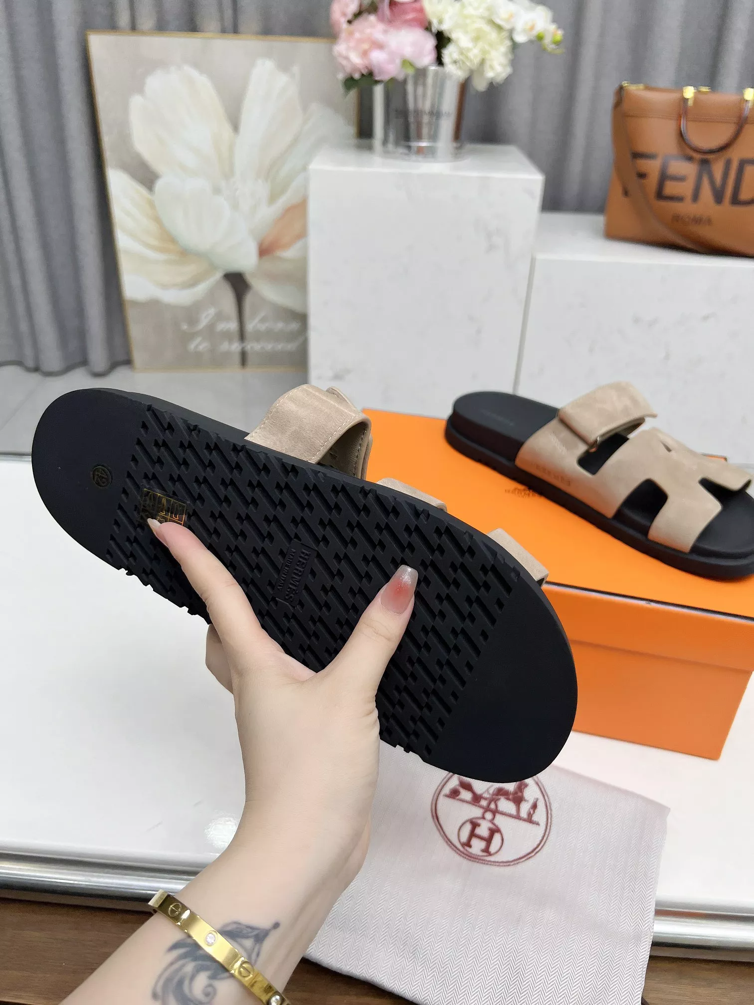 SmartChoice 854 Hermes Slippers For Men