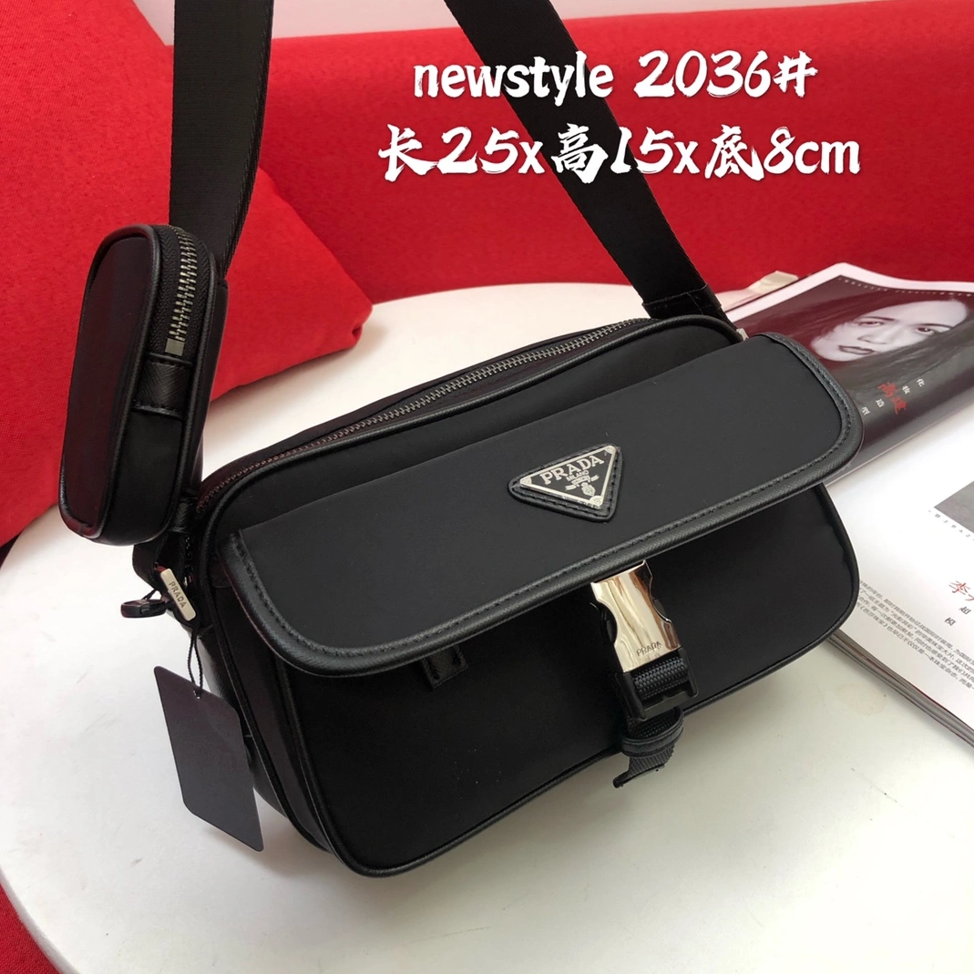 SmartChoice 8679 Prada AAA Man Messenger Bags