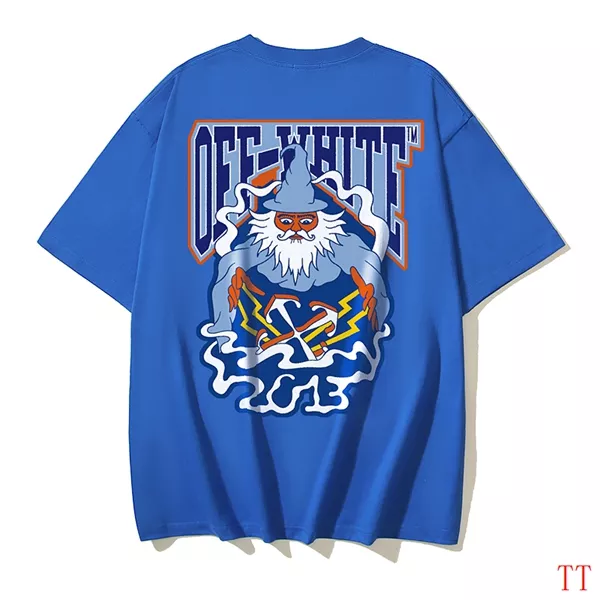 SmartChoice 8818 Off-White T-Shirts Short Sleeved For Unisex