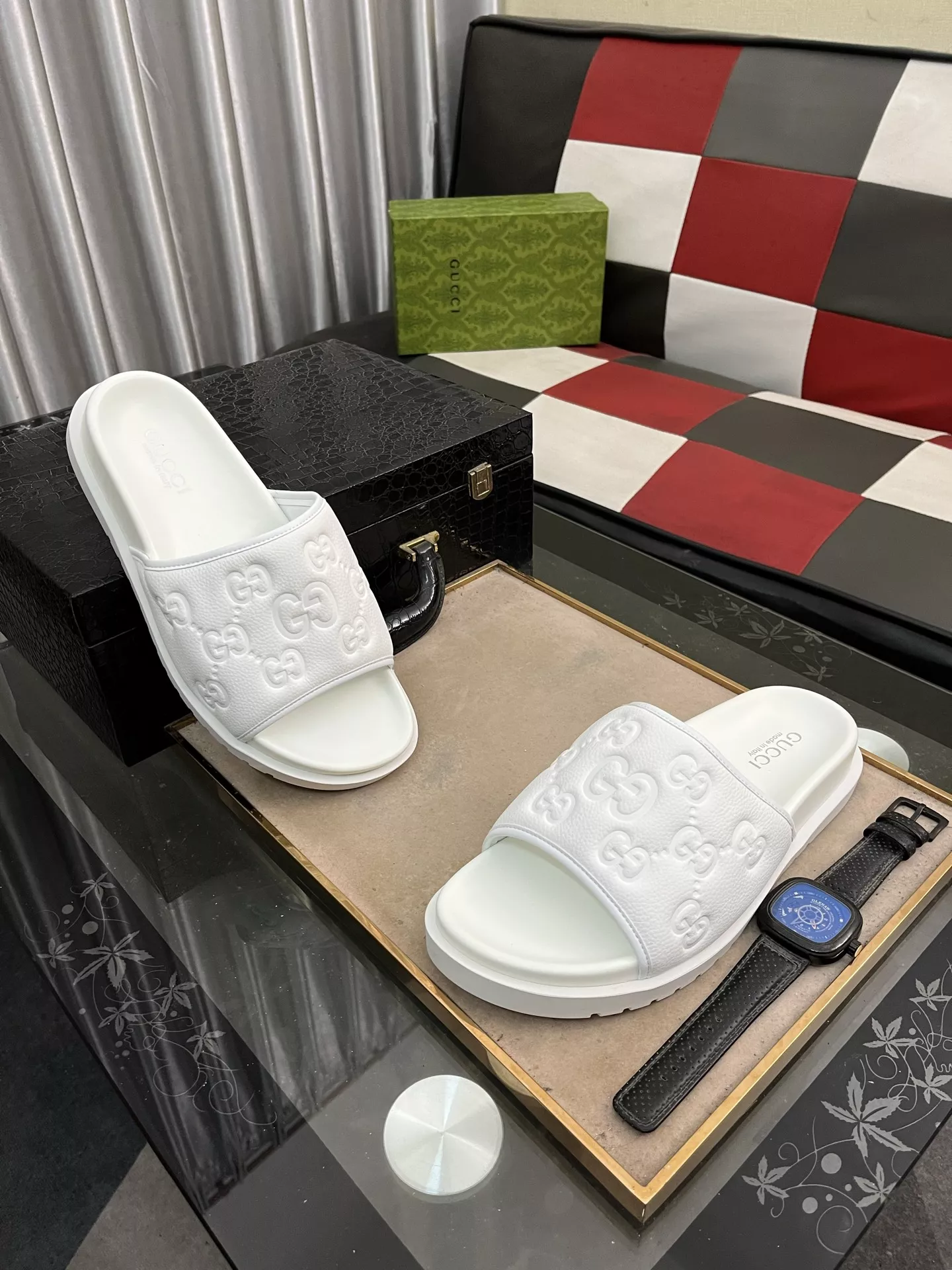 SmartChoice 9028 Gucci Slippers For Men