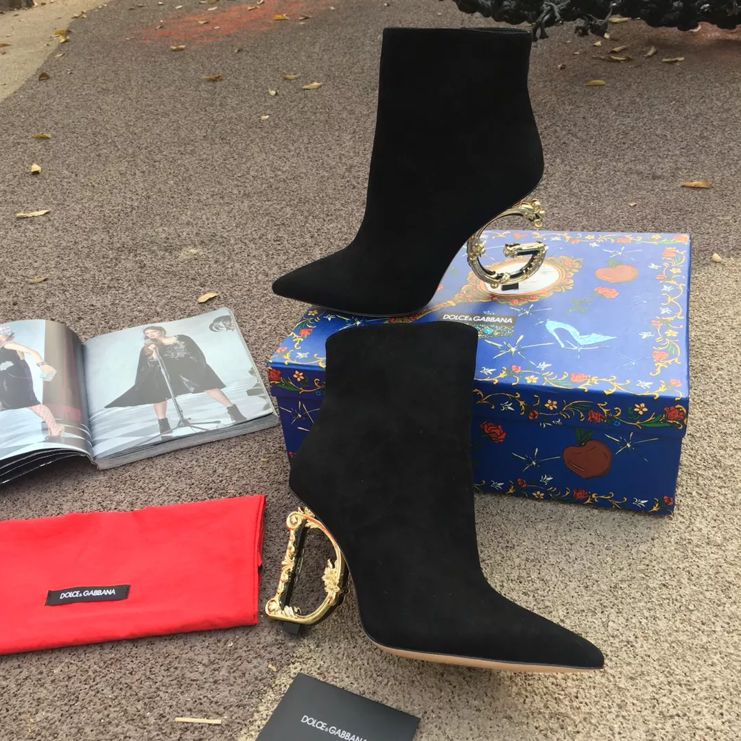 SmartChoice 916 Dolce & Gabbana D&G Boots For Women