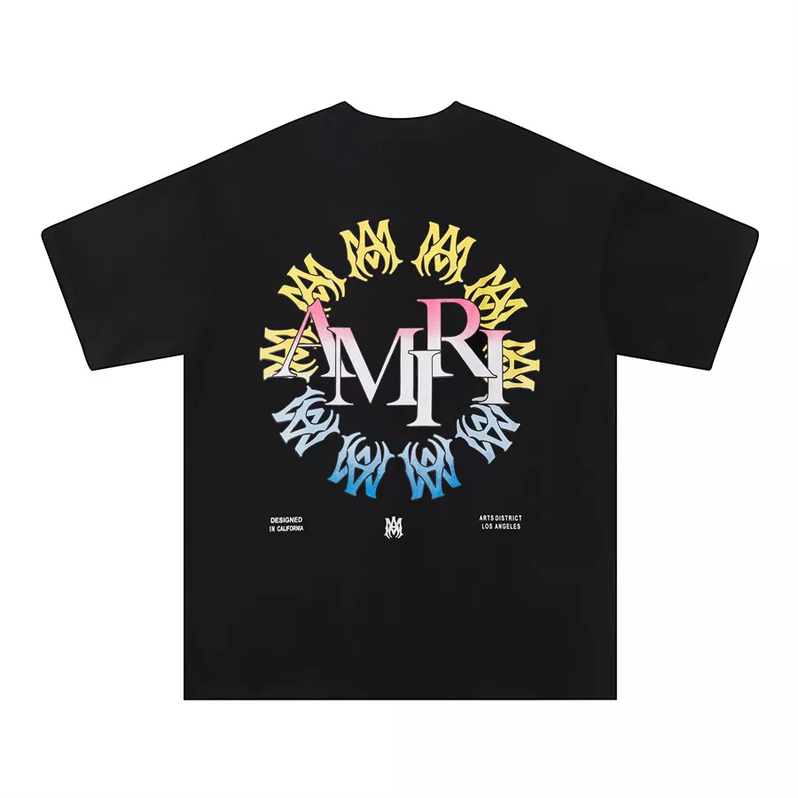 SmartChoice 9544 Amiri T-Shirts Short Sleeved For Unisex
