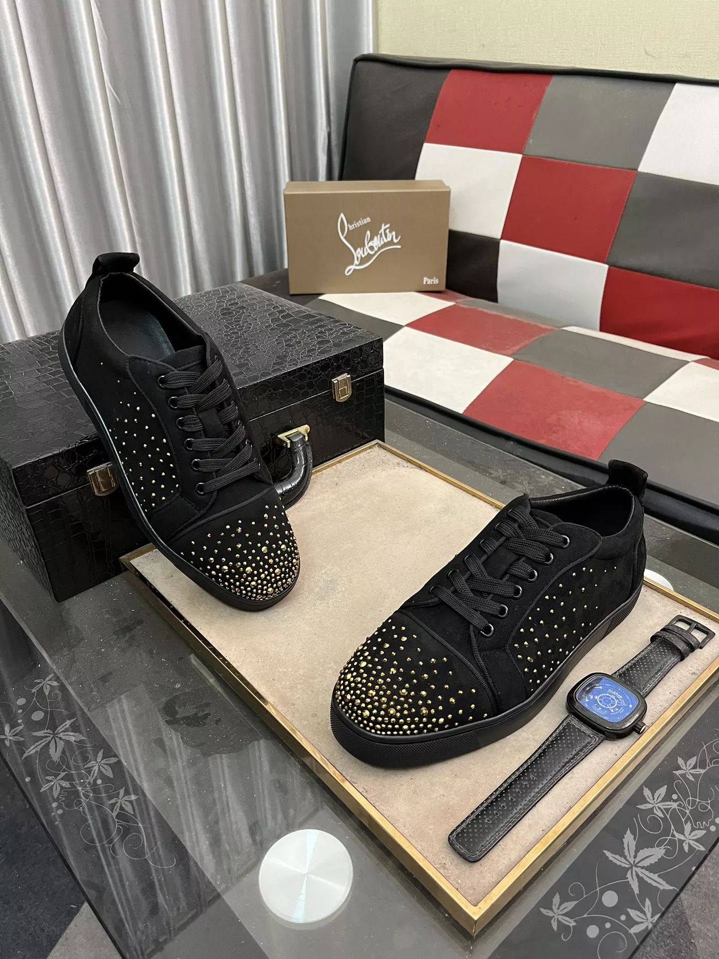 SmartChoice 9643 Christian Louboutin Casual Shoes For Men