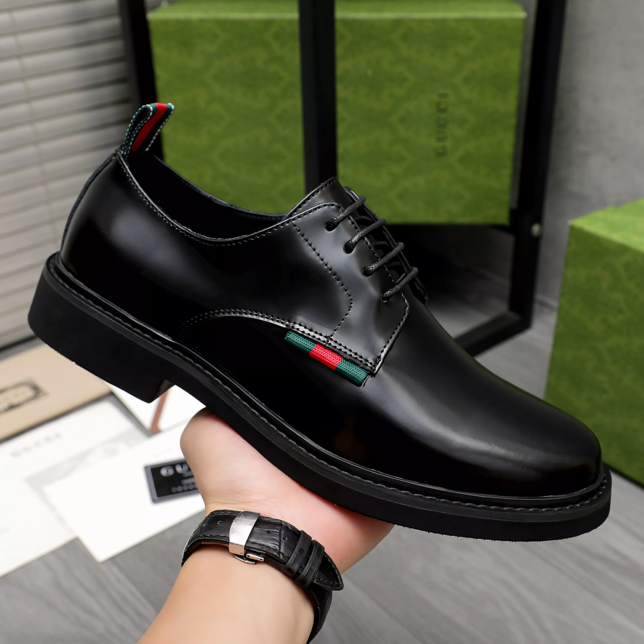 SmartChoice 9849 Gucci Oxfords Shoes For Men