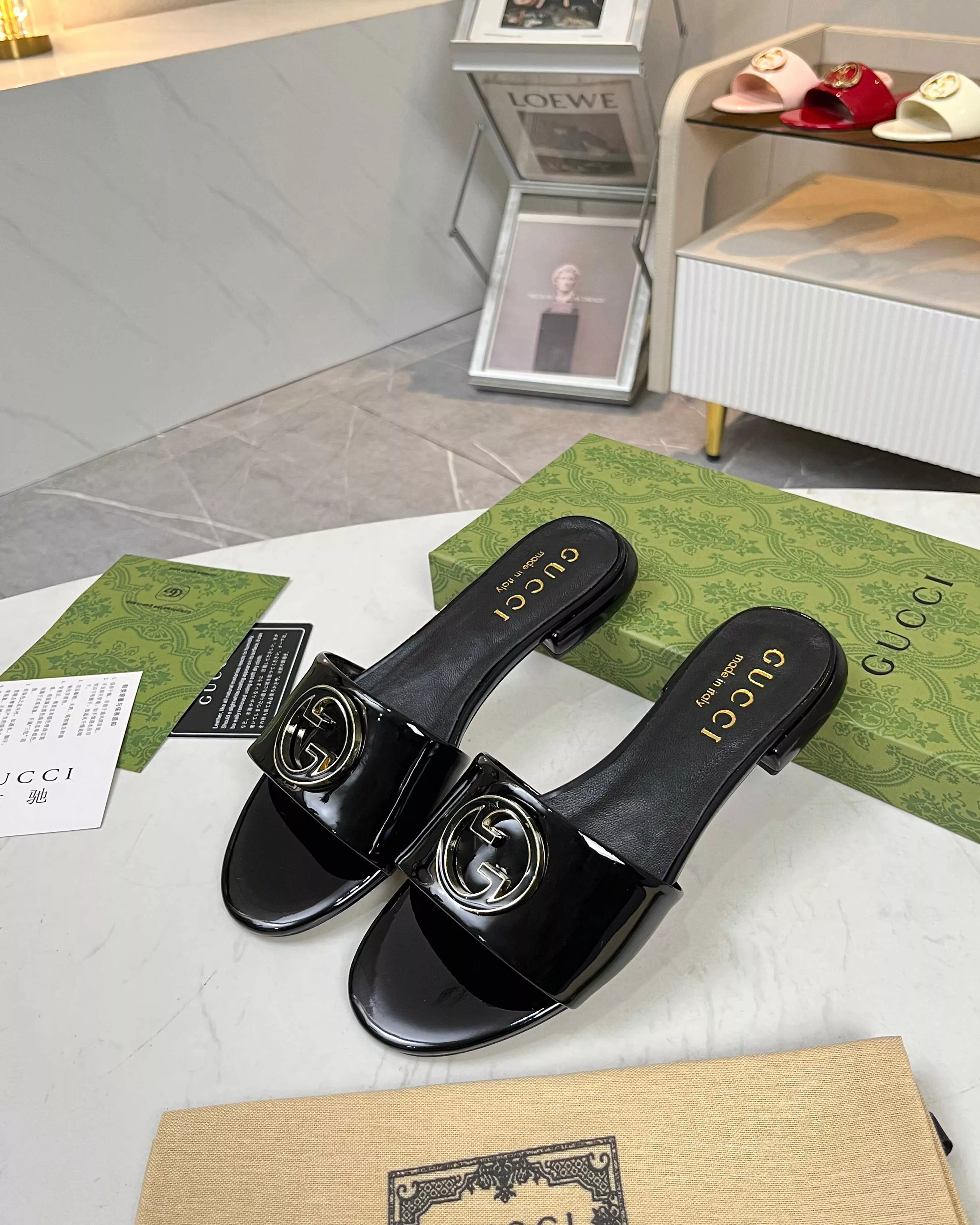 Soft 1072 Gucci Slippers For Women