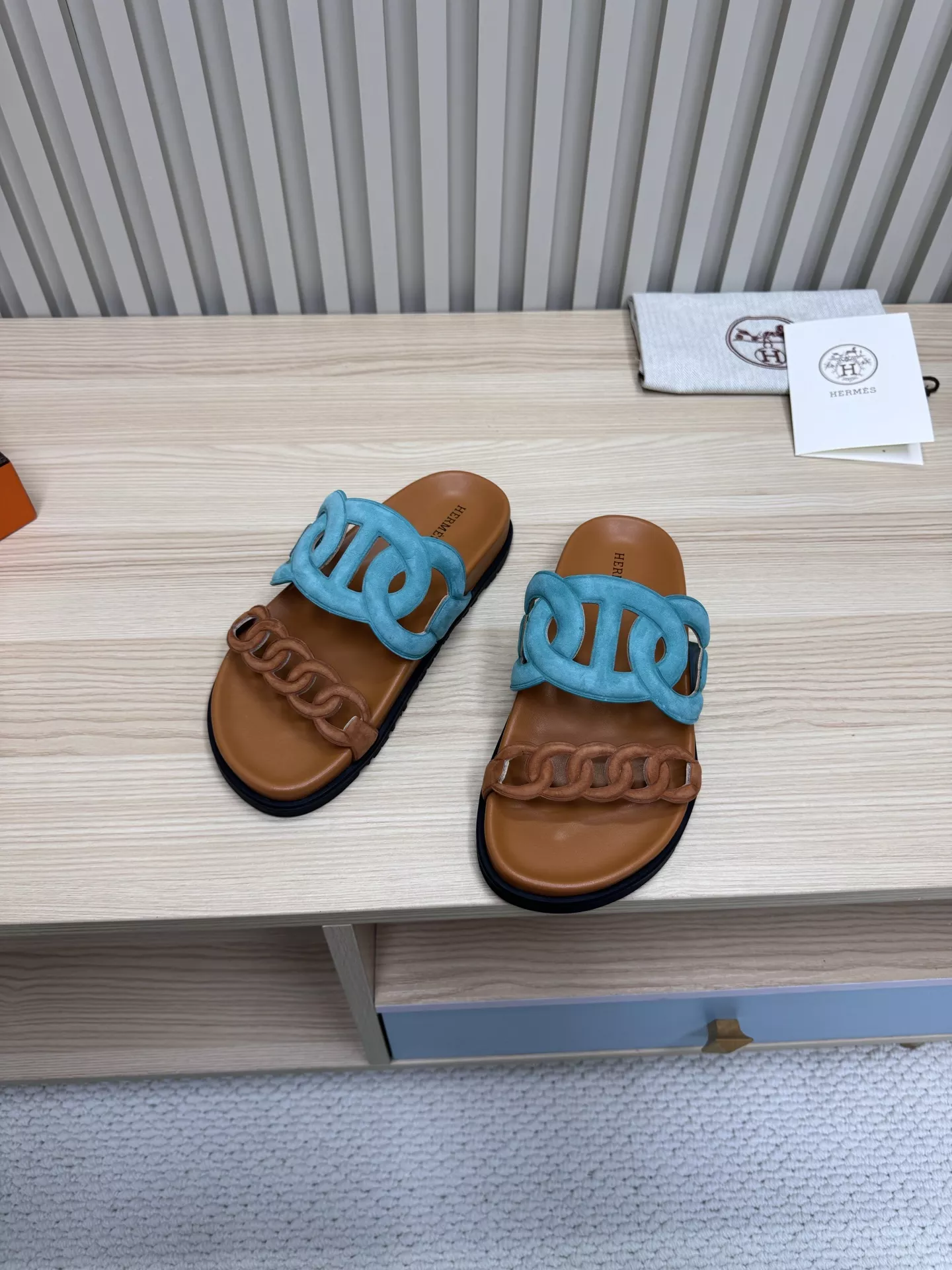 Soft 1287 Hermes Slippers For Men