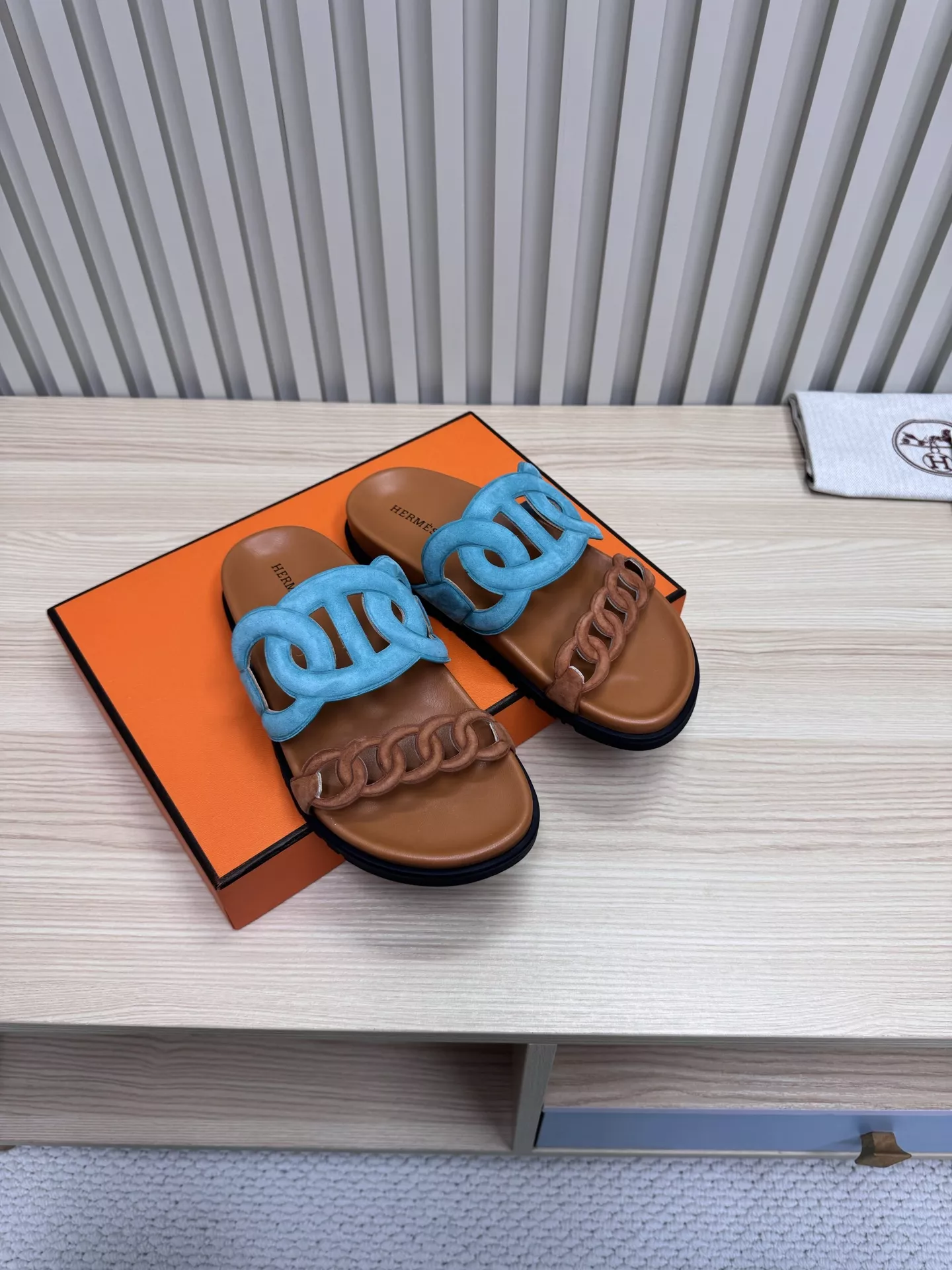 Soft 1287 Hermes Slippers For Men