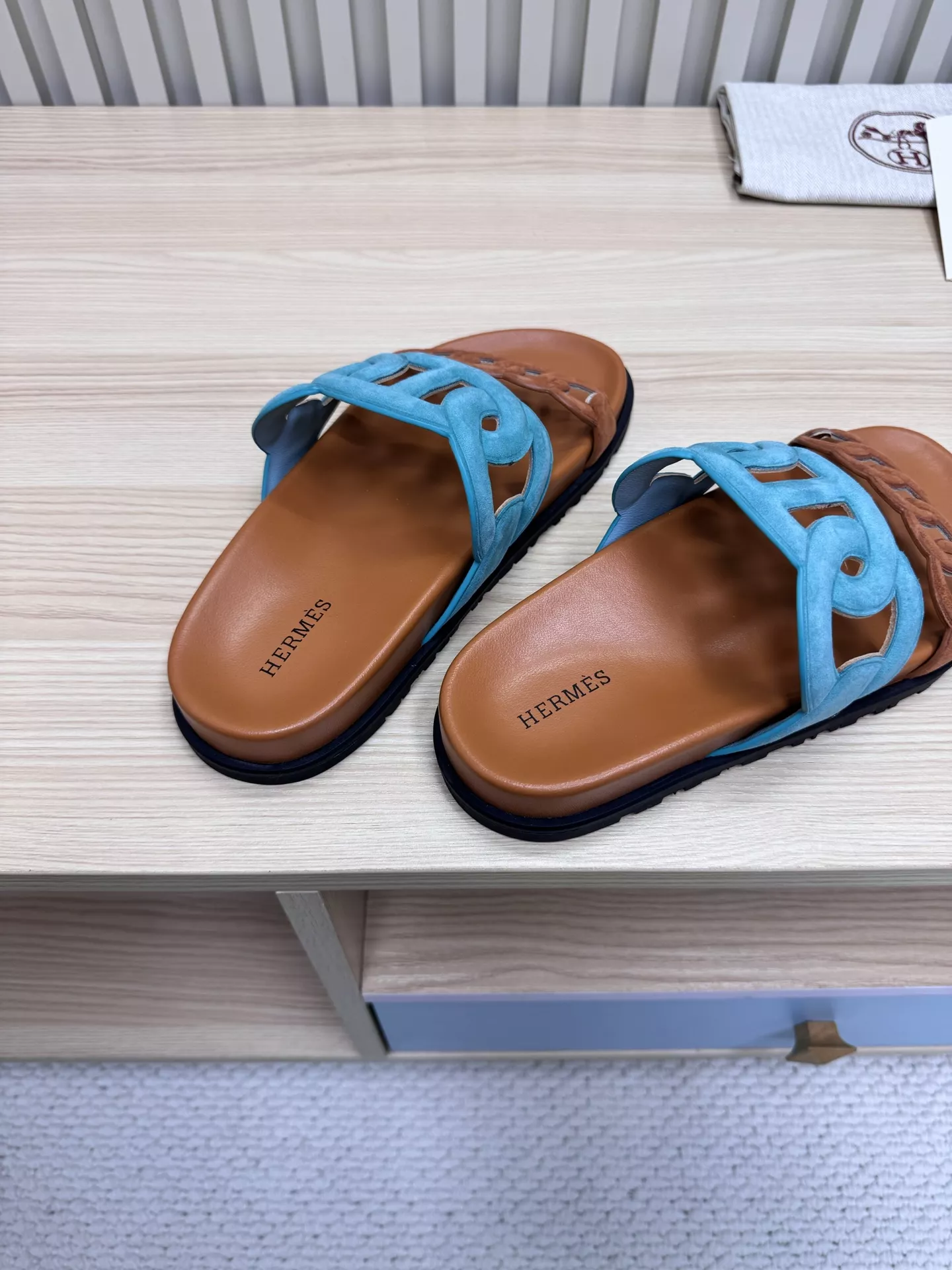 Soft 1287 Hermes Slippers For Men